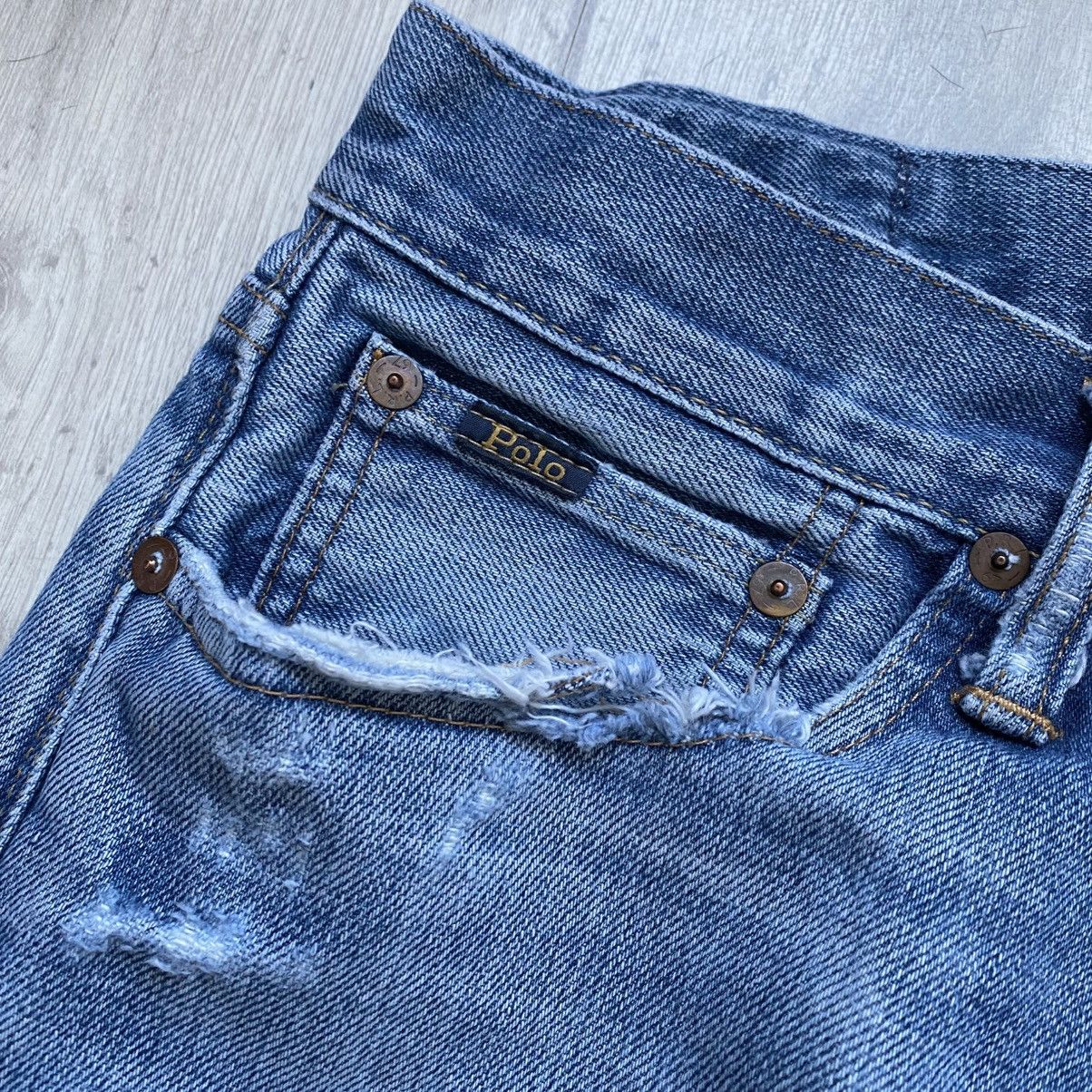 Polo Ralph Lauren Vintage Polo Ralph Lauren distressed jeans slim Denim pants Size US 29 - 4 Thumbnail