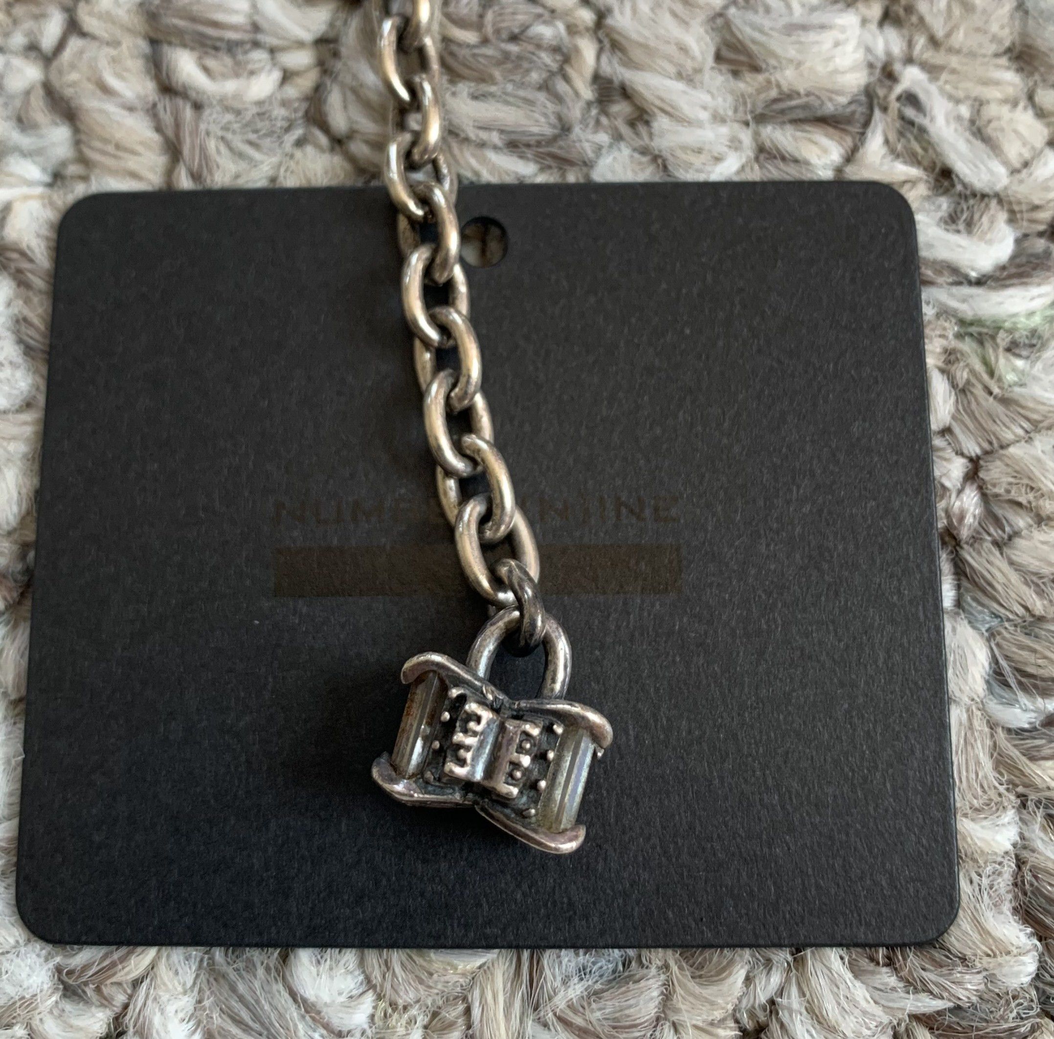 Jam Home Made × Number (N)ine SS02 Number (N)ine Sterling Silver Lock Bracelet Size ONE SIZE - 5 Thumbnail