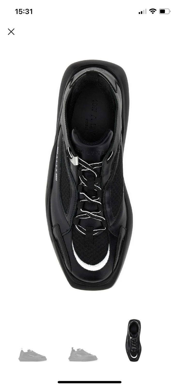 1017 ALYX 9SM 1017 ALYX 9SM mono hiking sneaker Size US 9 / EU 42 - 9 Thumbnail