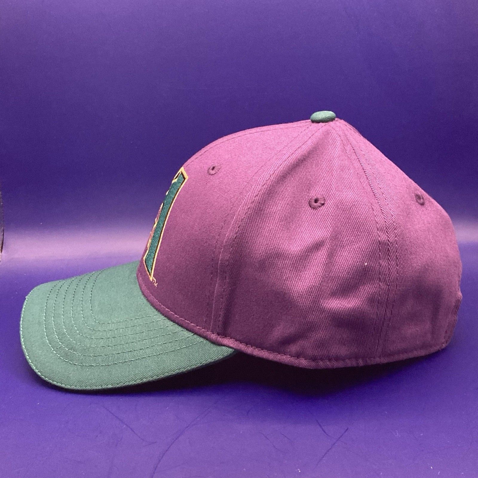 MLB New Arizona Diamondbacks MLB Cap BMW Logo Purple Teal Hat Size ONE SIZE - 4 Thumbnail