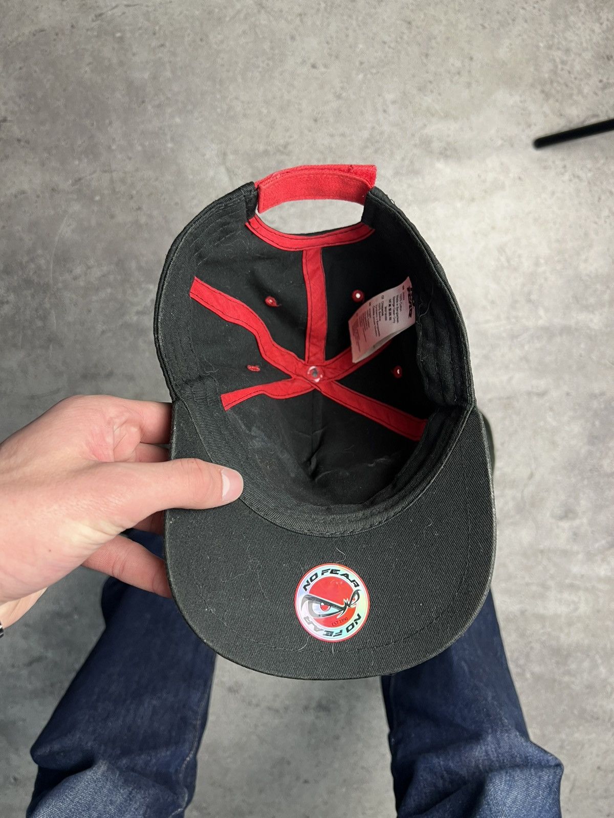 Japanese Brand Vintage Y2k No Fear Cap multicolour Size ONE SIZE - 6 Thumbnail
