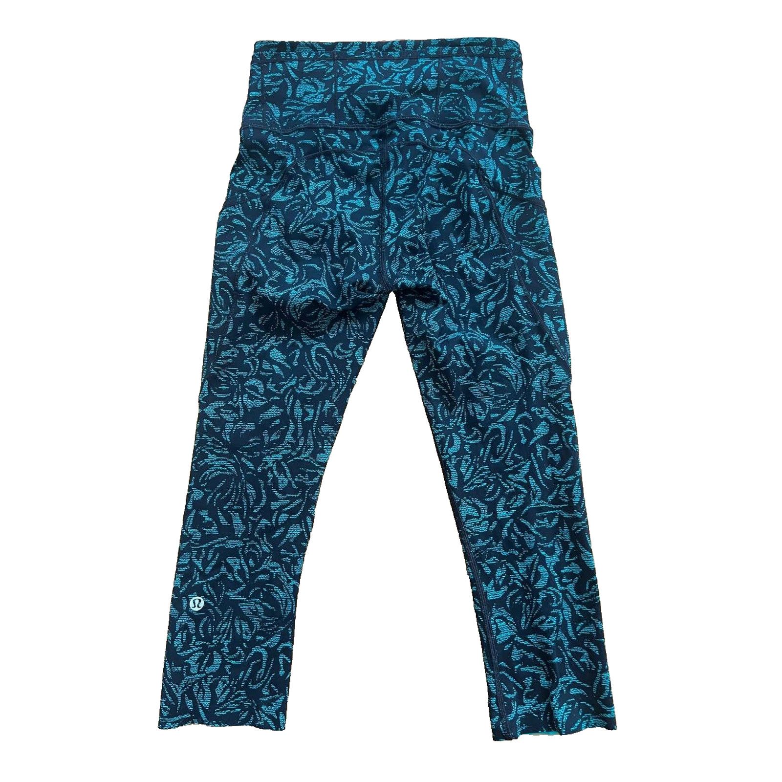 Lululemon Lululemon Wunder Under Thrive Viridian Green Black 4 A000905 Size 27" / US 4 / IT 40 - 11 Thumbnail