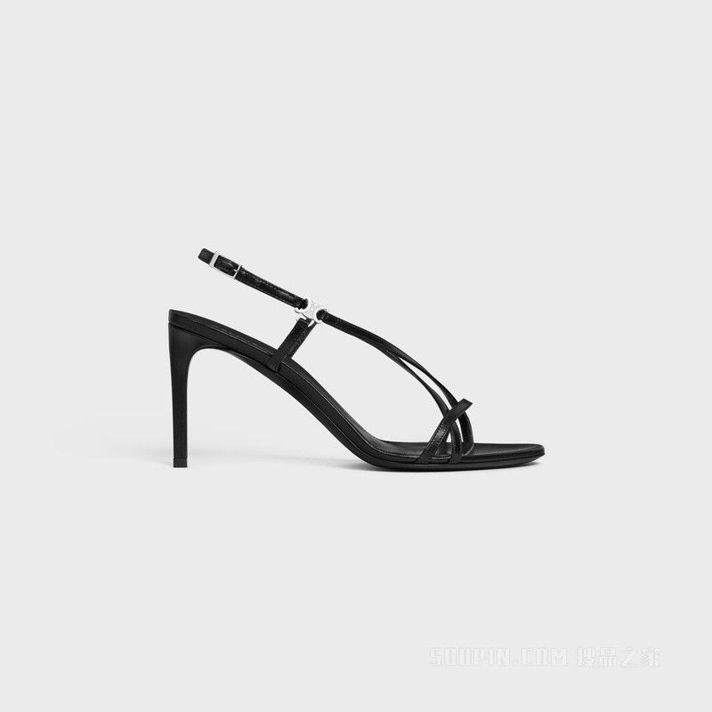 Celine o1bcso1str0625 358923958C Sandals in Black Size US 8 / IT 38 - 1 Thumbnail