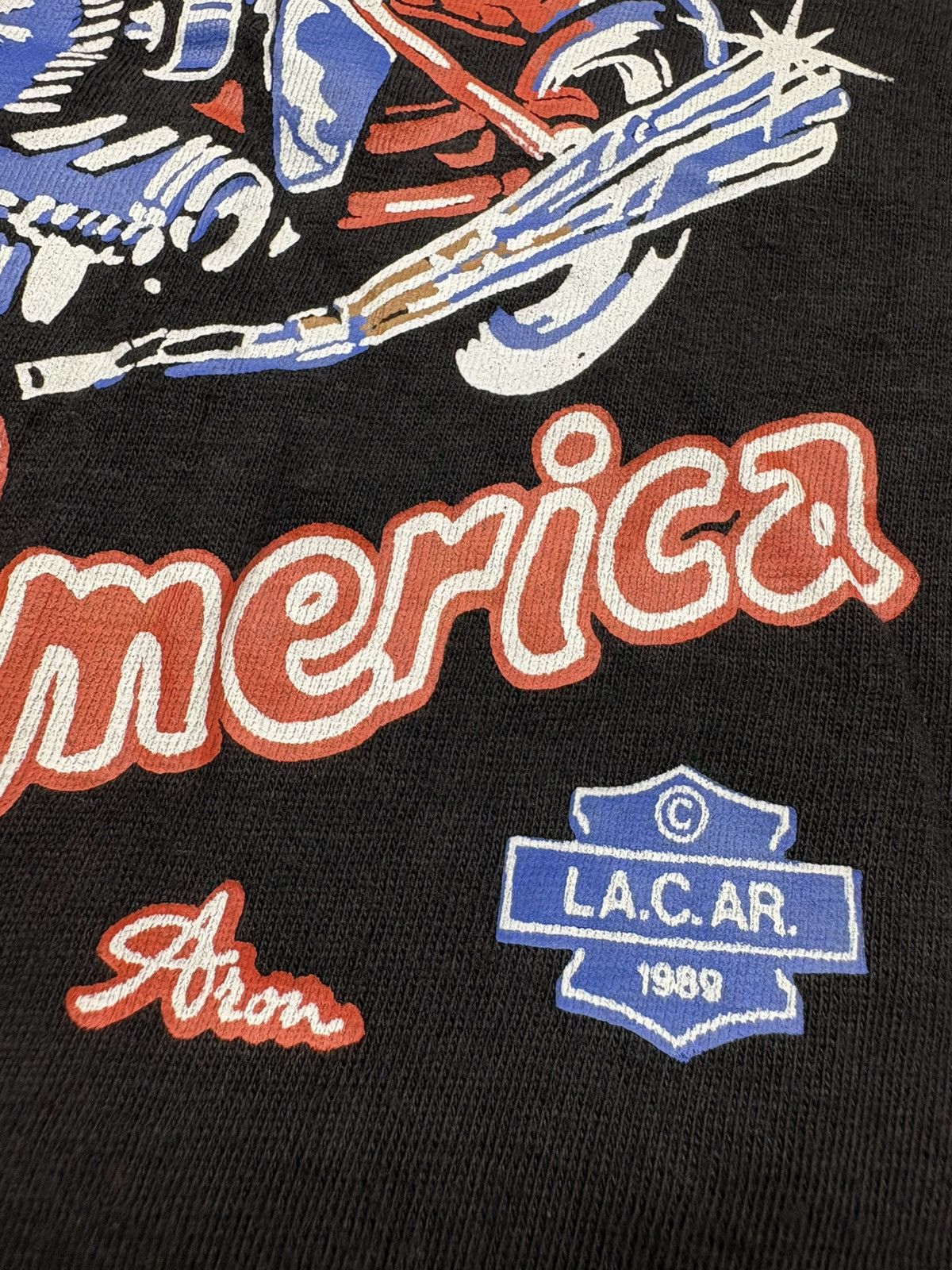 Harley Davidson 1989 Young America Eagle Motorcycle Tee XL Harley 80s VTG Size US XL / EU 56 / 4 - 8 Thumbnail