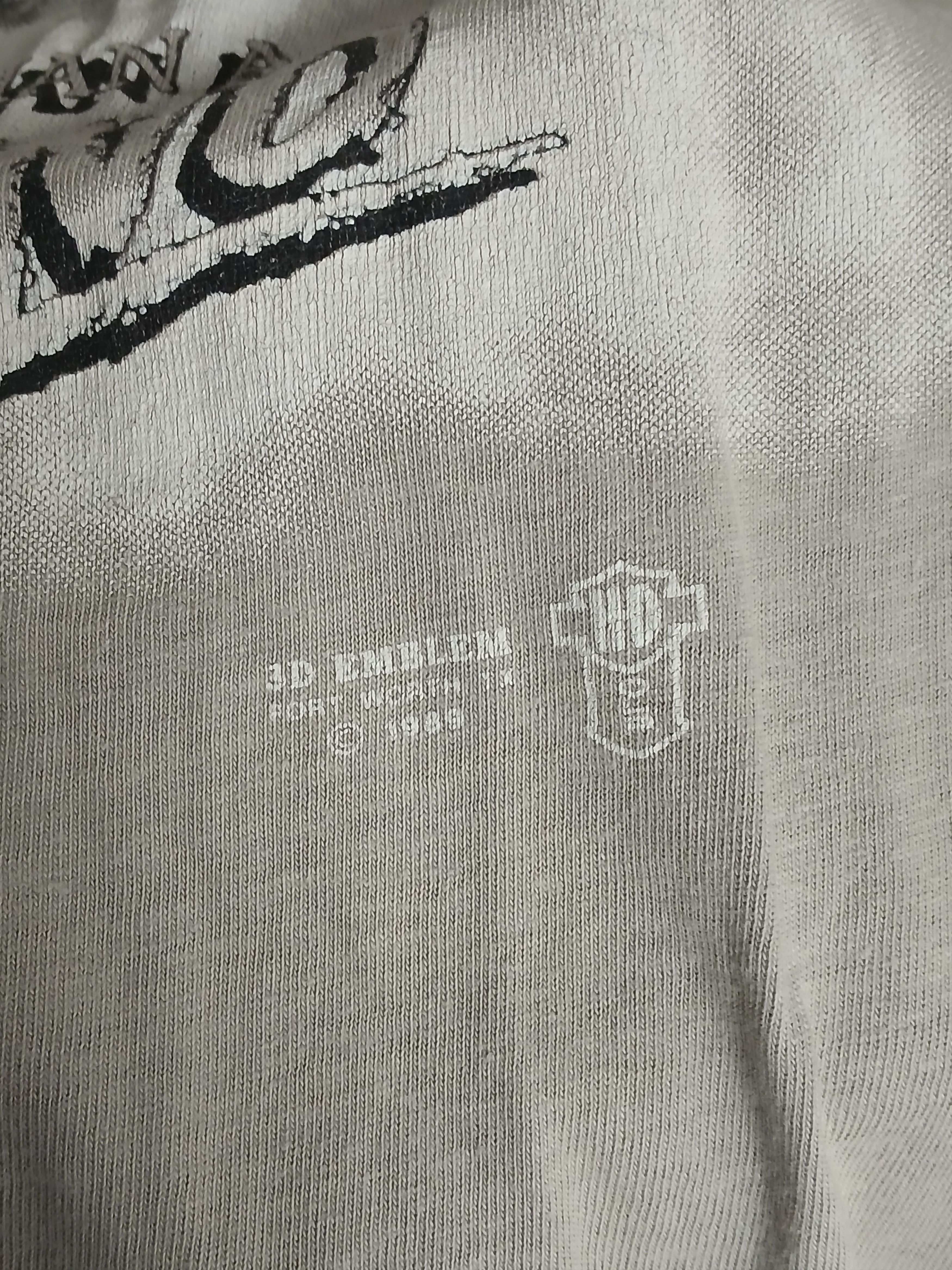 Harley Davidson Vintage 1989 3D Emblem Harley Davidson Racing Moto T-Shirt Size US M / EU 48-50 / 2 - 4 Thumbnail