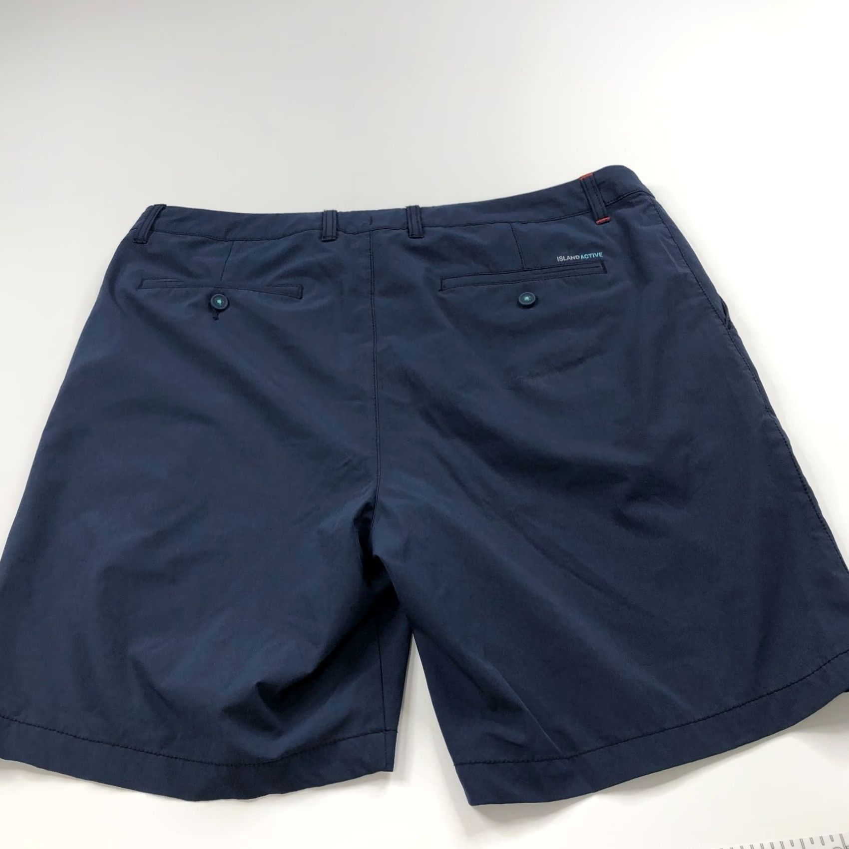 Tommy Bahama Tommy Bahama Island Active 38 9" Chino Shorts Blue PLS READ Mens Regular Waist 40in Inseam 9in Flat Front Pocket Stretch Size US 38 / EU 54 - 7 Thumbnail