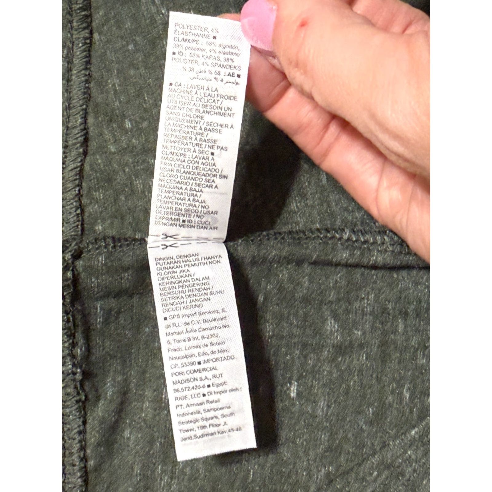 Old Navy Old Navy Leggings, Women's Medium, Green, Pull On, 36" Length, Casual, Regular, Ankle, Yoga, Pants Size 32" / US 10 / IT 46 - 5 Thumbnail