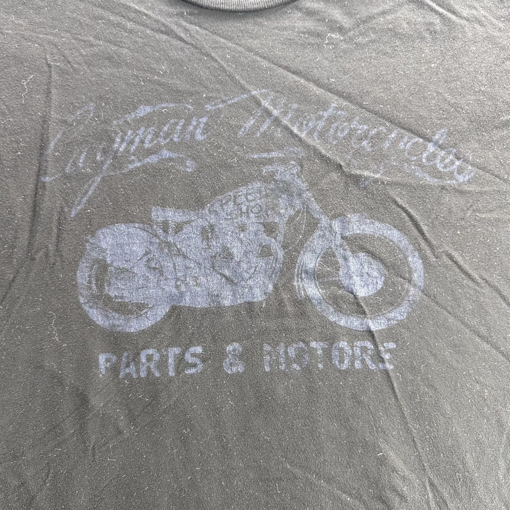Other VINTAGE Cayman Motorcycles Shirt Mens XL Black Faded Graphic Biker T-Shirt Tee Moto Mens Size US XL / EU 56 / 4 - 2 Thumbnail