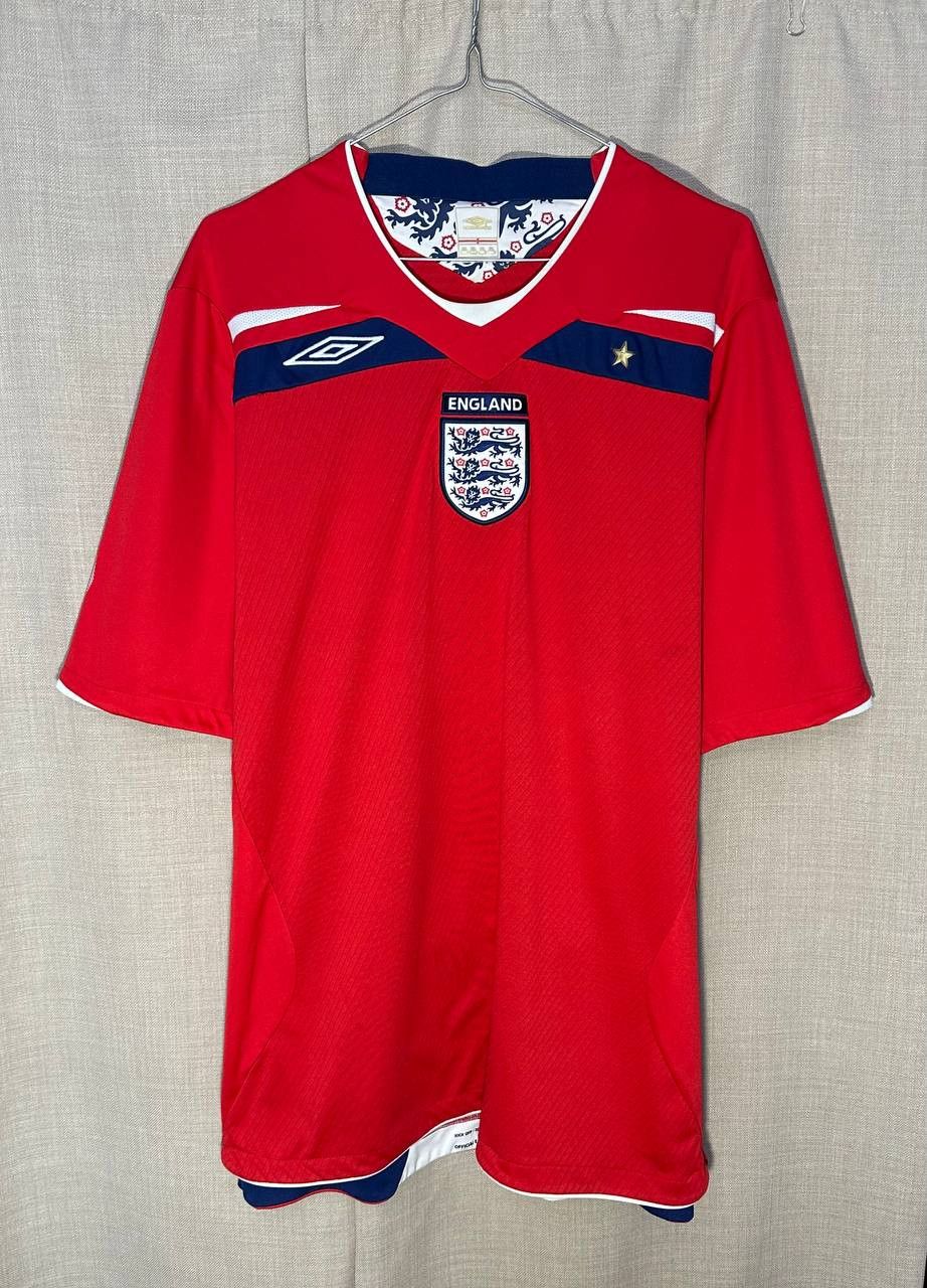 Umbro England Away 2008 - 2010 Umbro Soccer football Jersey shirt Size US XXL / EU 58 / 5 - 1 Thumbnail