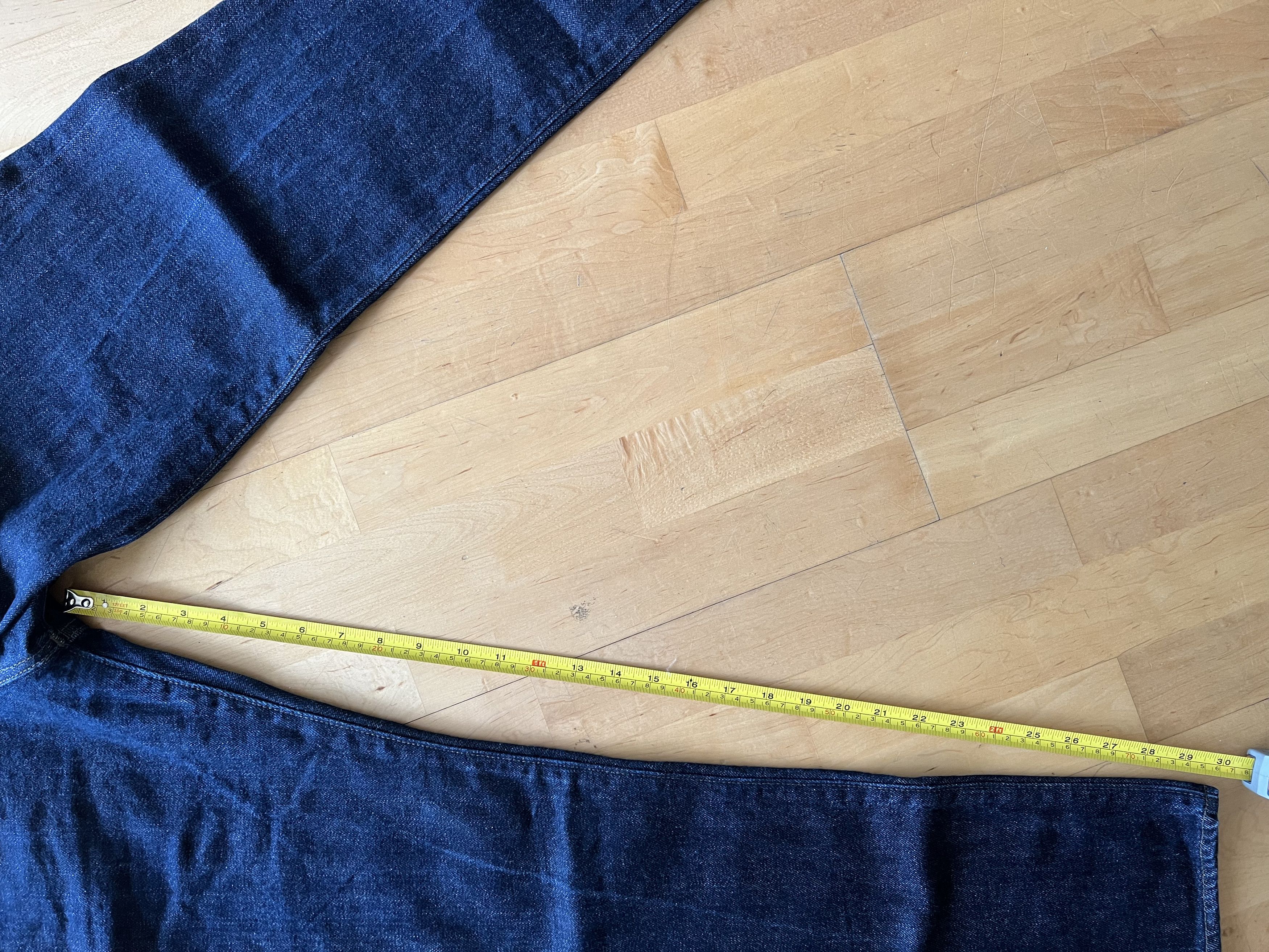 Japan Blue Japan Blue High Tapered Selvedge Denim JB0606 Size US 30 / EU 46 - 2 Thumbnail