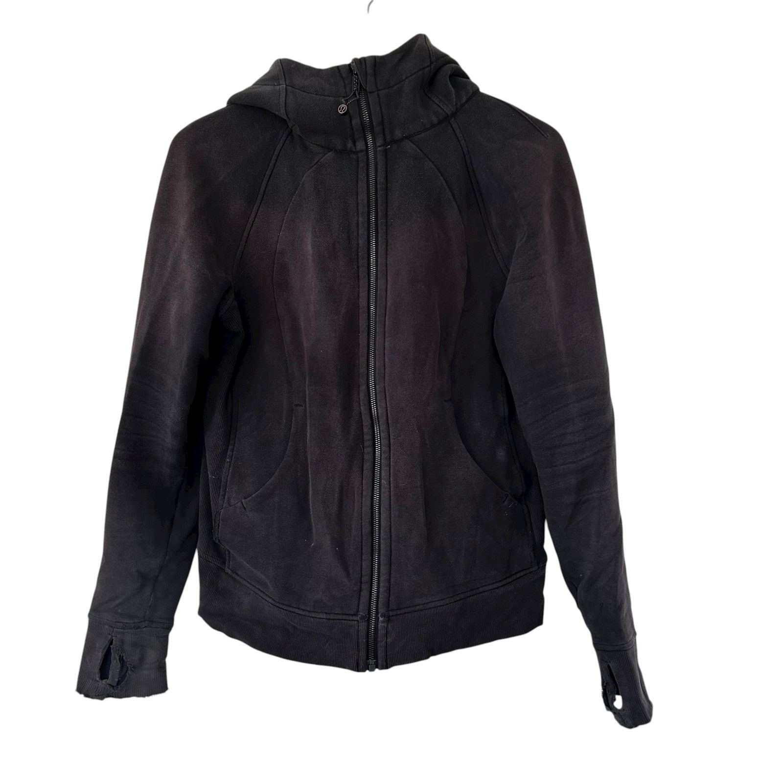 Lululemon Lululemon Black Full Zip Hoodie Sz 8 Size M / US 6-8 / IT 42-44 - 1 Thumbnail