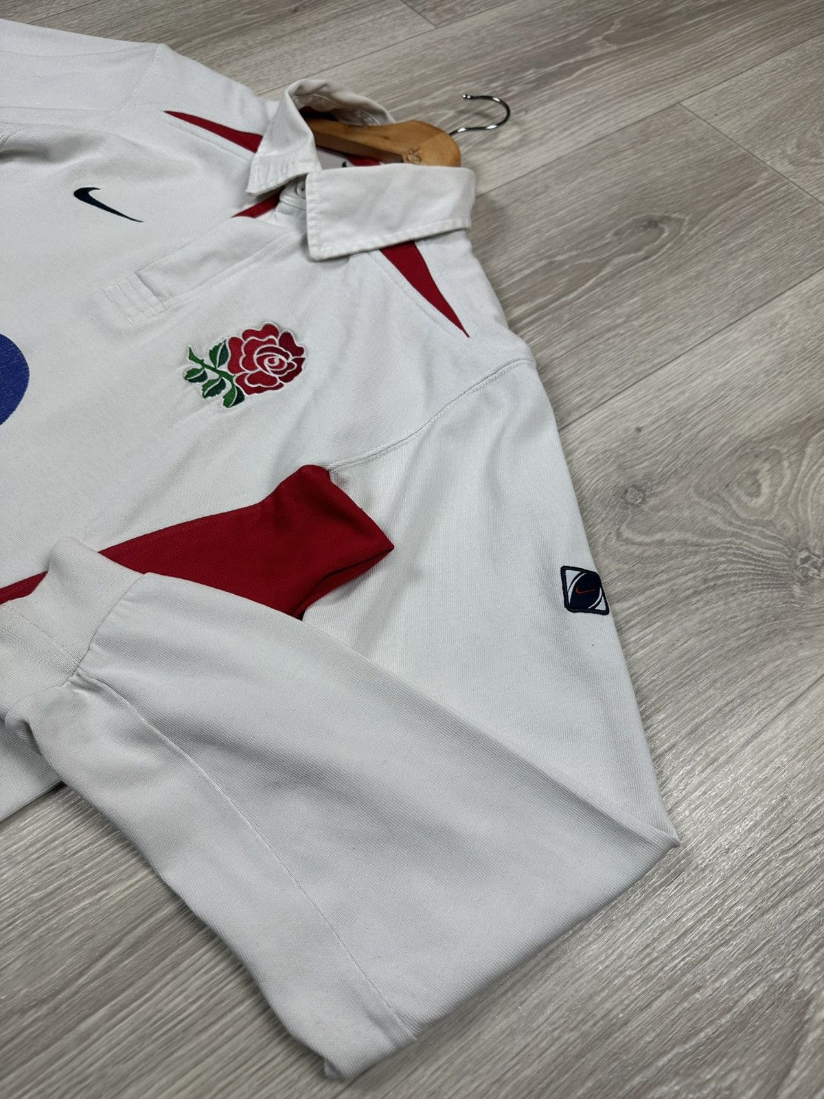 Vintage Vintage 90s Nike Rugby England World Cup Winner Jersey Size US M / EU 48-50 / 2 - 4 Thumbnail
