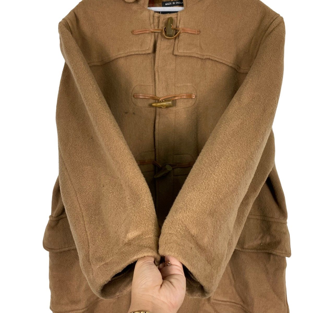 Gloverall 💥GLOVERALL DUFFLE COAT TARTAN WOOL JACKET Size US L / EU 52-54 / 3 - 7 Thumbnail