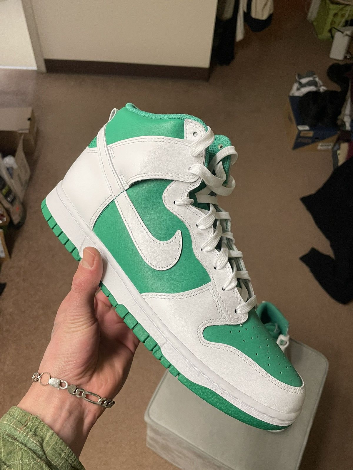 Nike Dunk High Stadium Green