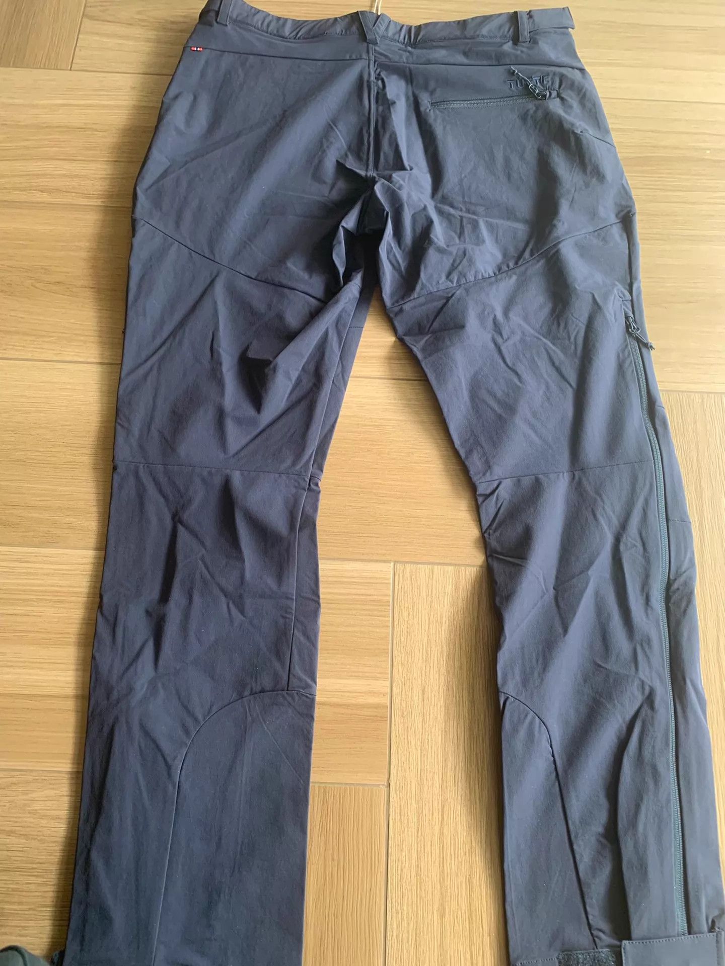 Other TUFTE Outdoor Shell Hiking Pants Blue L New Size US 34 / EU 50 - 2 Thumbnail