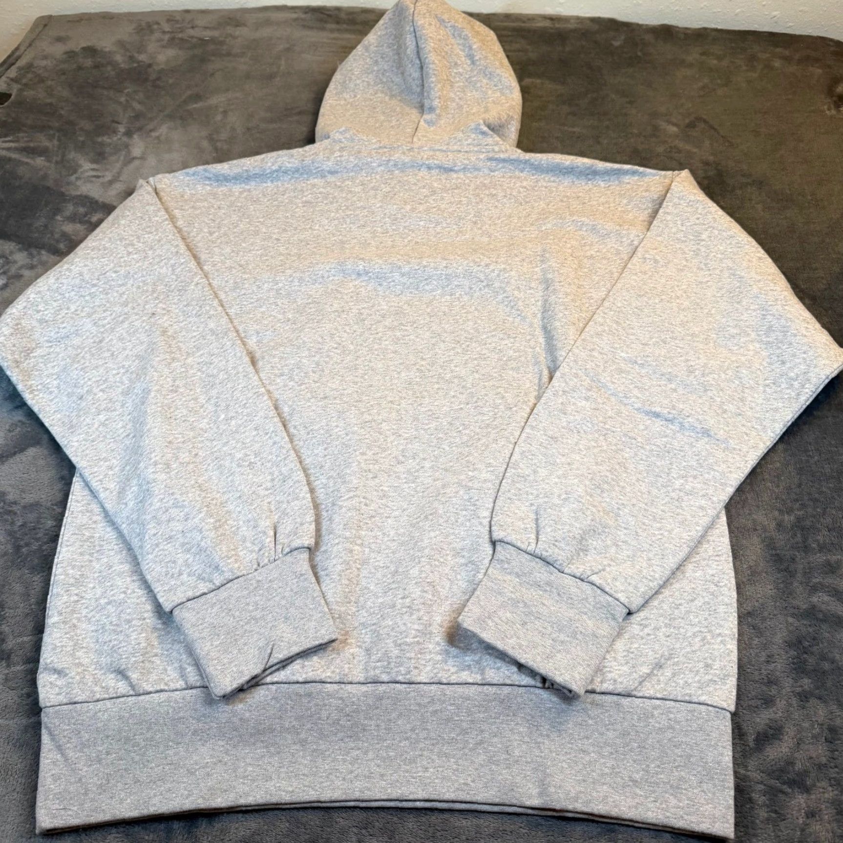 Adidas Adidas Hoodie Mens Large Feelcozy HD Pullover Grey Heather NWT Logo Pocket Knit Fleece Sweatshirt JE3809 Size US L / EU 52-54 / 3 - 5 Thumbnail