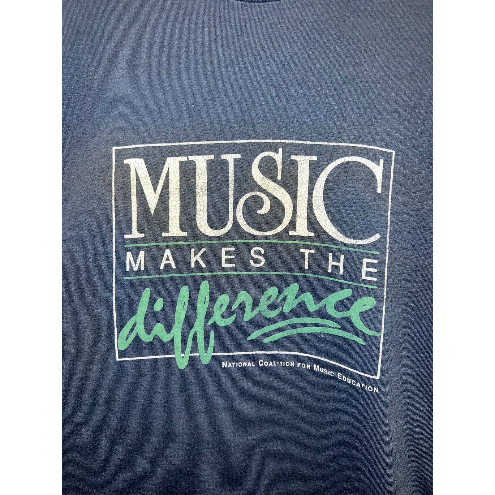 Fruit Of The Loom Vintage Music Education Shirt Music National Coalition 90s L Size US L / EU 52-54 / 3 - 2 Thumbnail