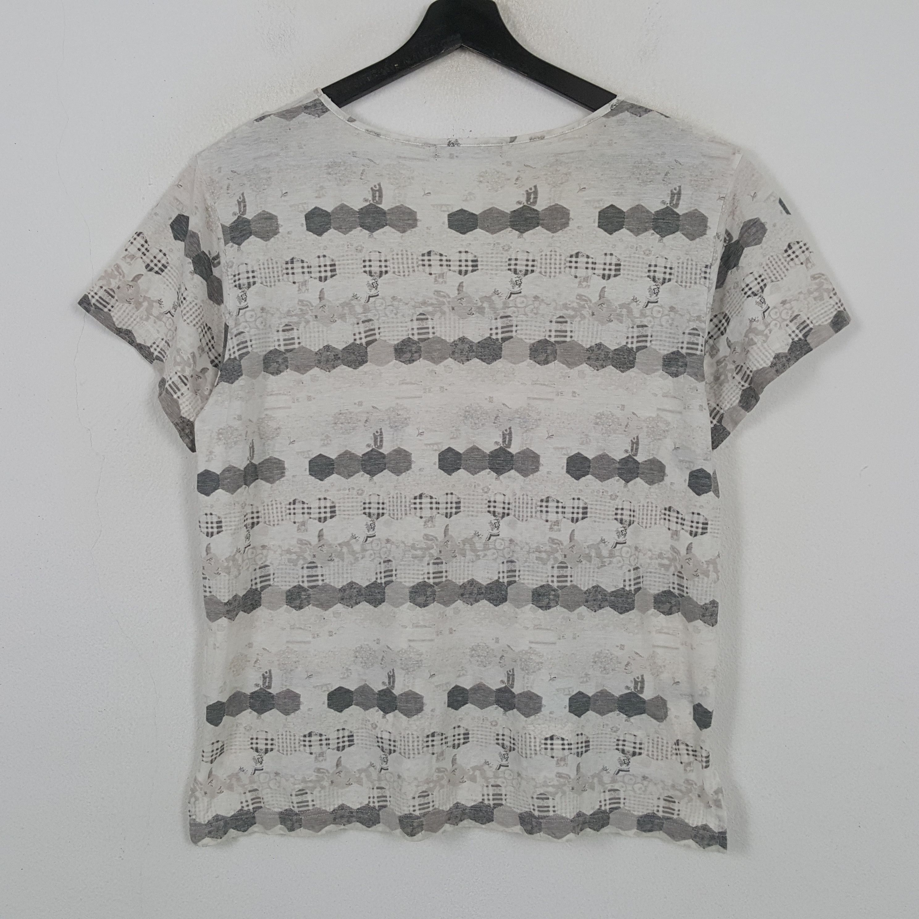 Ne-Net Ne-net by Issey Miyake Japanese Brand Tshirt RR14 Size L / US 10 / IT 46 - 3 Thumbnail