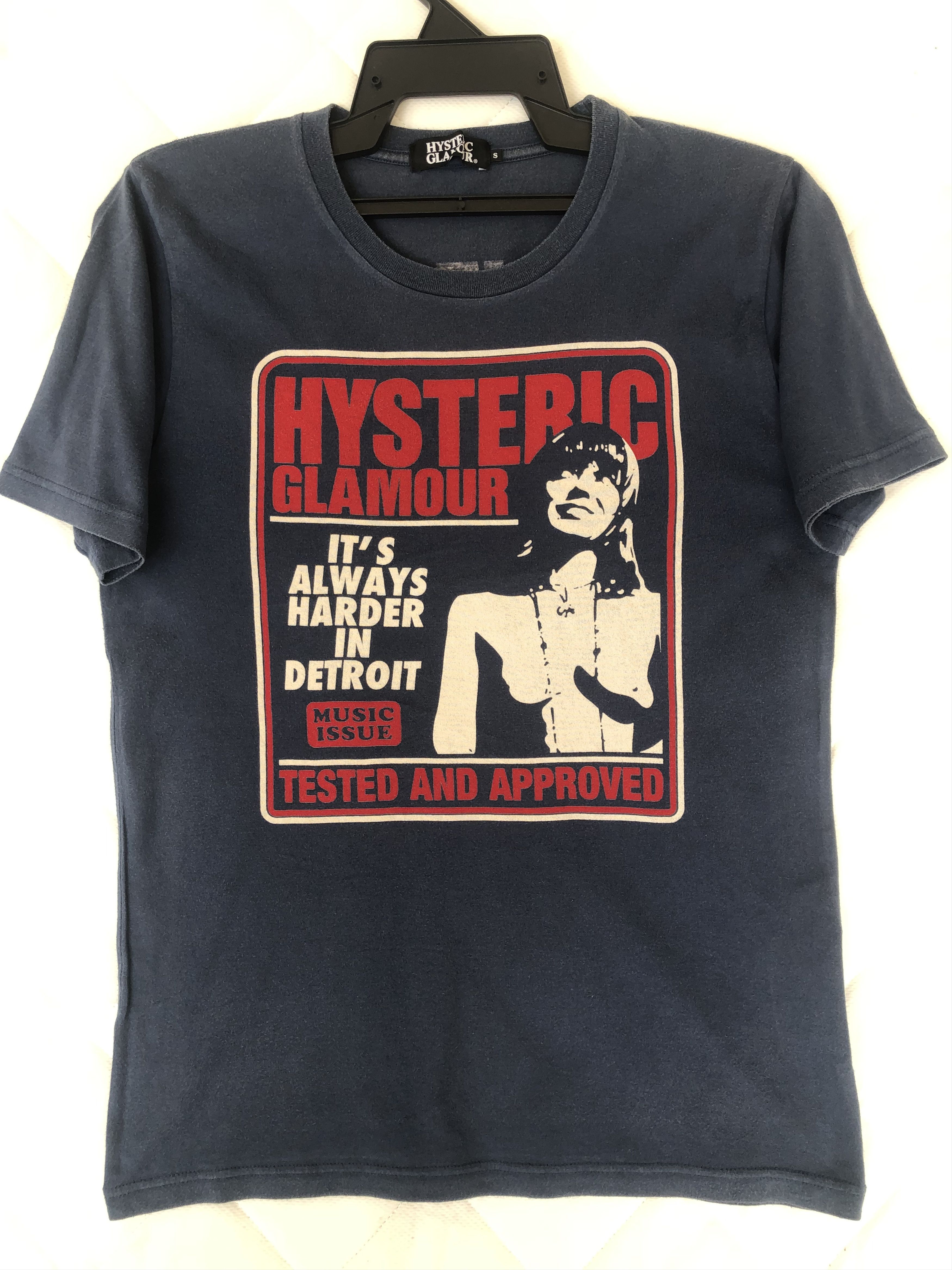Hysteric Glamour Hysteric Glamour Harder In Detroit Tee Size US S / EU 44-46 / 1 - 1 Thumbnail