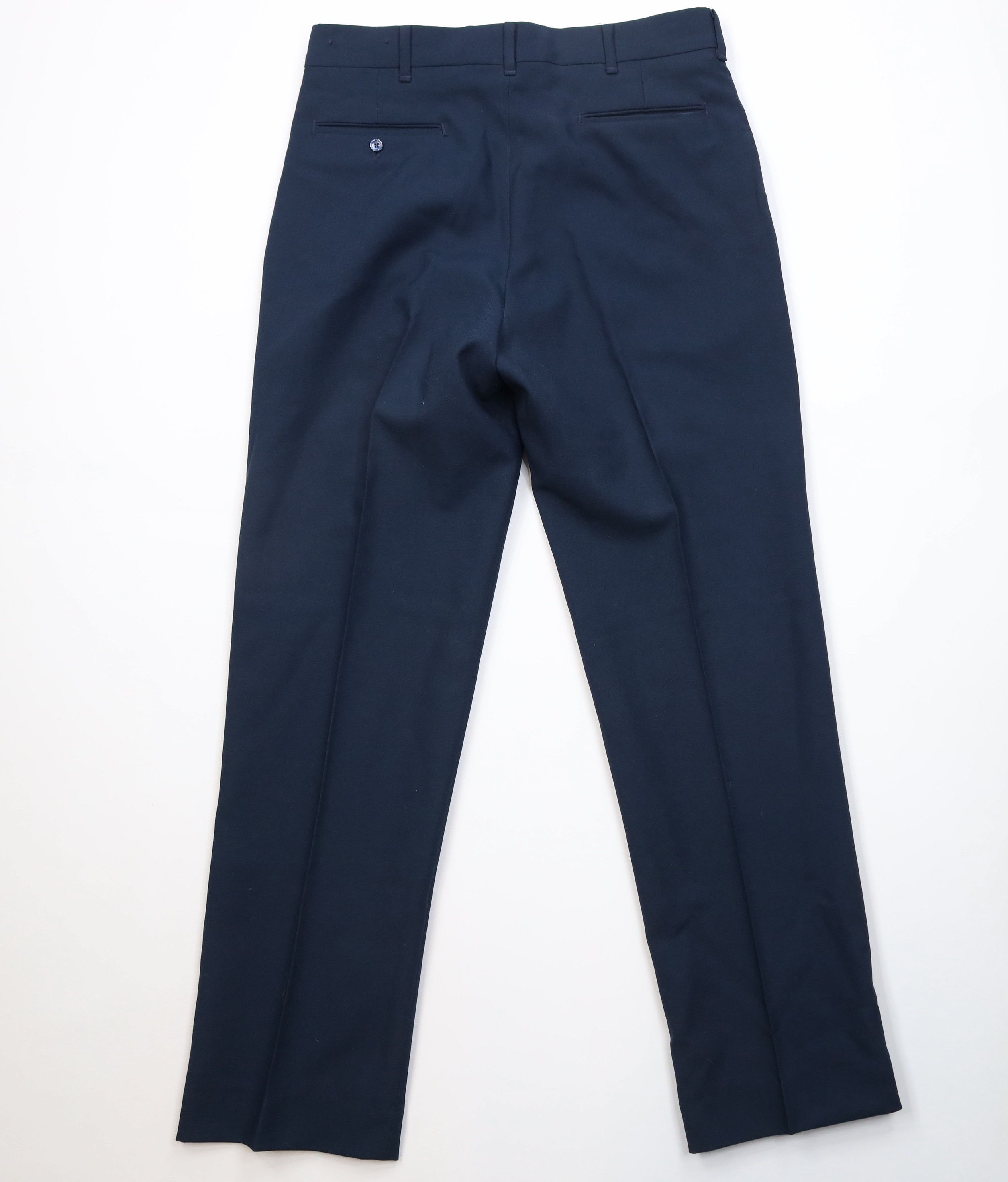 Vintage Vintage 70s Streetwear Flared Wide Leg Chino Pants Blue USA Size US 34 / EU 50 - 8 Thumbnail