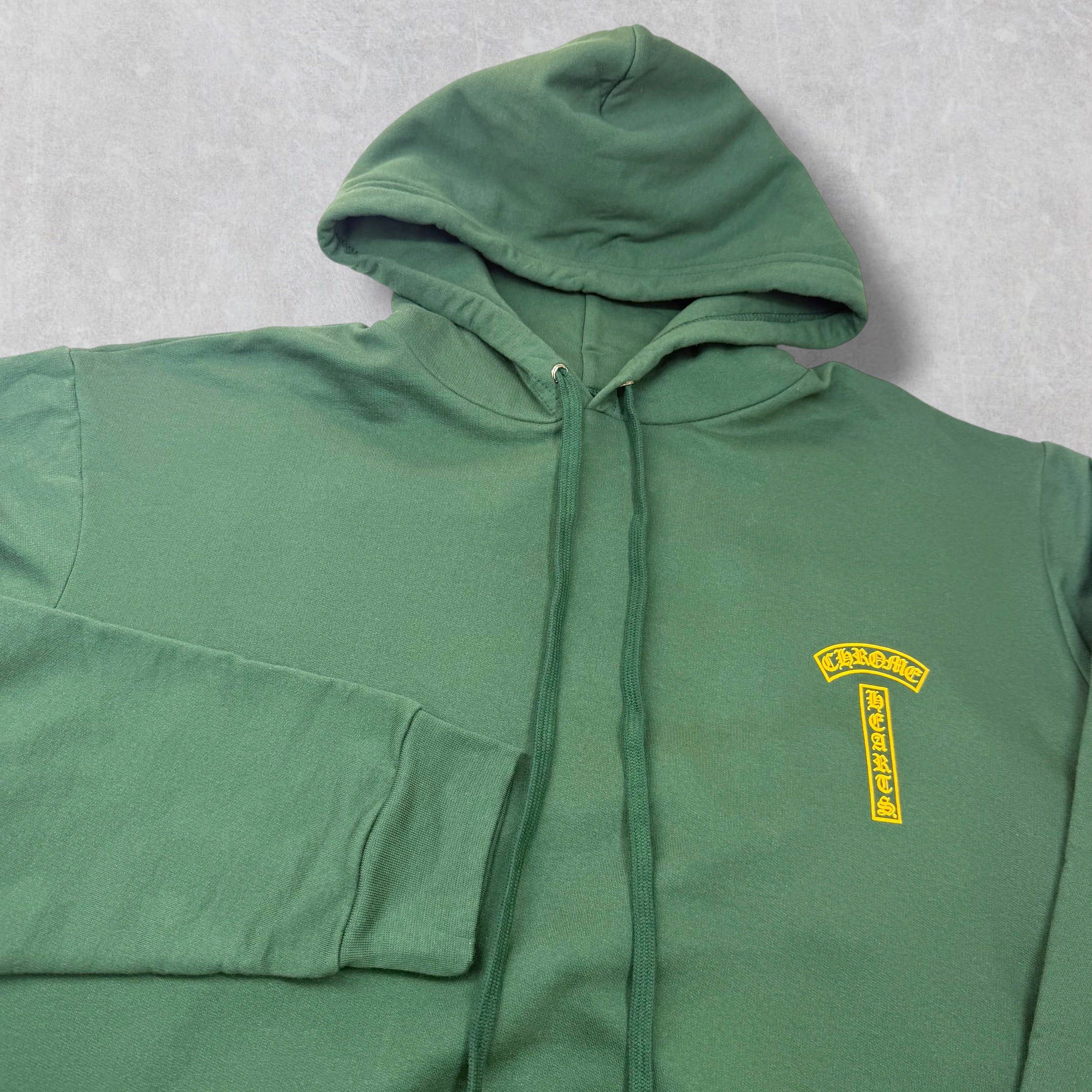 Chrome Hearts Chrome Hearts Orange T-Bar Hoodie Green XXL Size US XXL / EU 58 / 5 - 3 Thumbnail