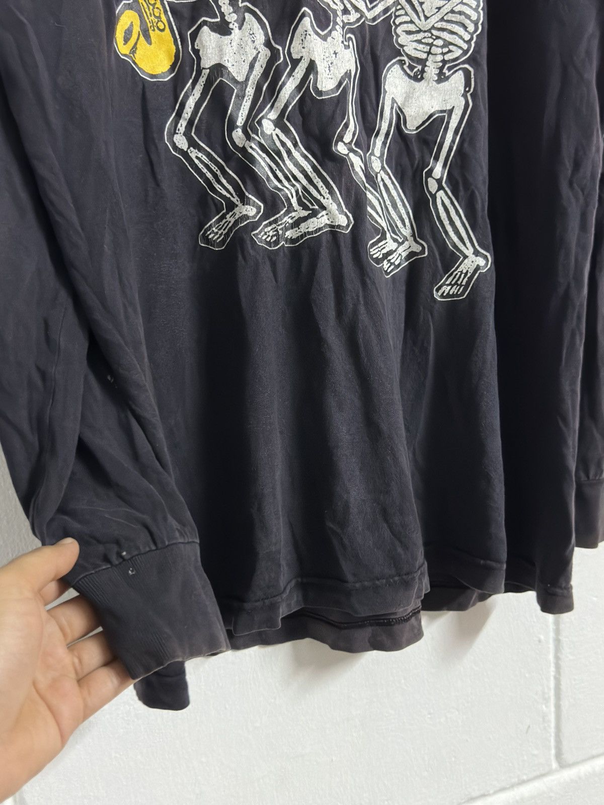Band Tees × Vintage Vintage-1990 Voodoo Glow Skulls American SkaPunk L/S Shirt Size US L / EU 52-54 / 3 - 4 Thumbnail