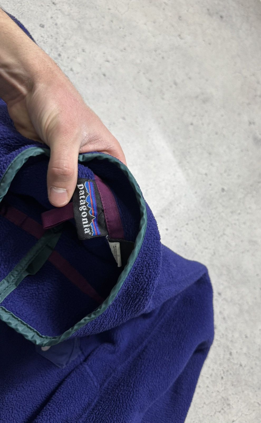 Patagonia Patagonia Synchilla Pocket T Fleece Sweatshirt Vintage Size US L / EU 52-54 / 3 - 7 Thumbnail