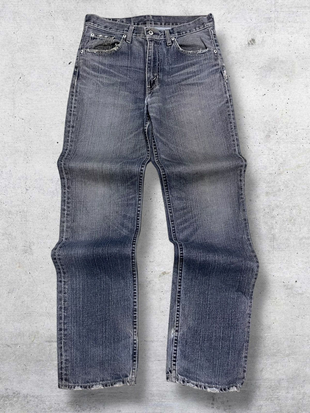 Levi's Vintage Clothing VINTAGE 502 LEVIS USA DESIGNER 90S DISTRESSED OG STYLE DENIM Size US 30 / EU 46 - 1 Thumbnail