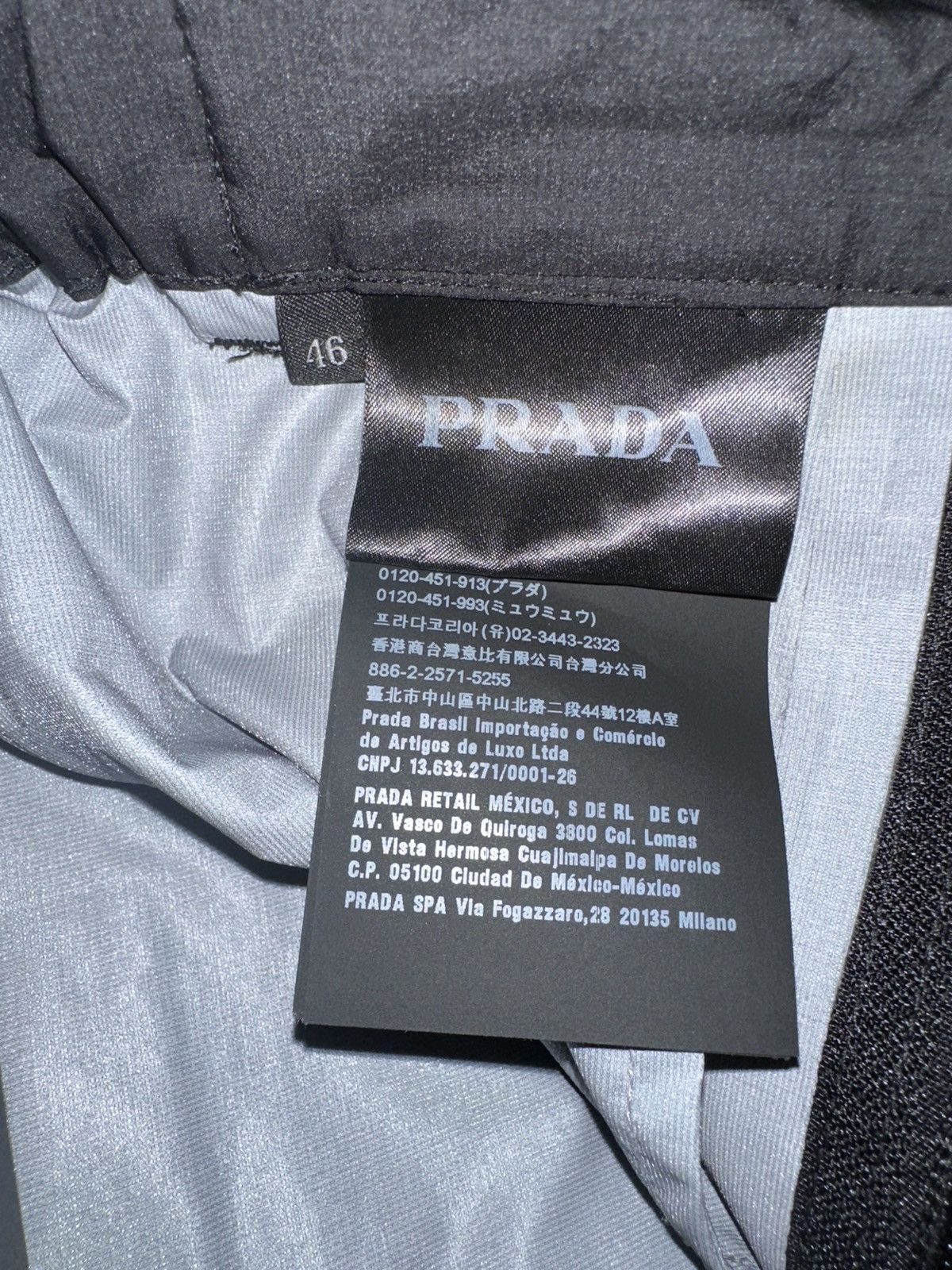 Prada Prada Linea Rossa Nylon Zipped Cuff Pants Size US 36 / EU 52 - 4 Thumbnail