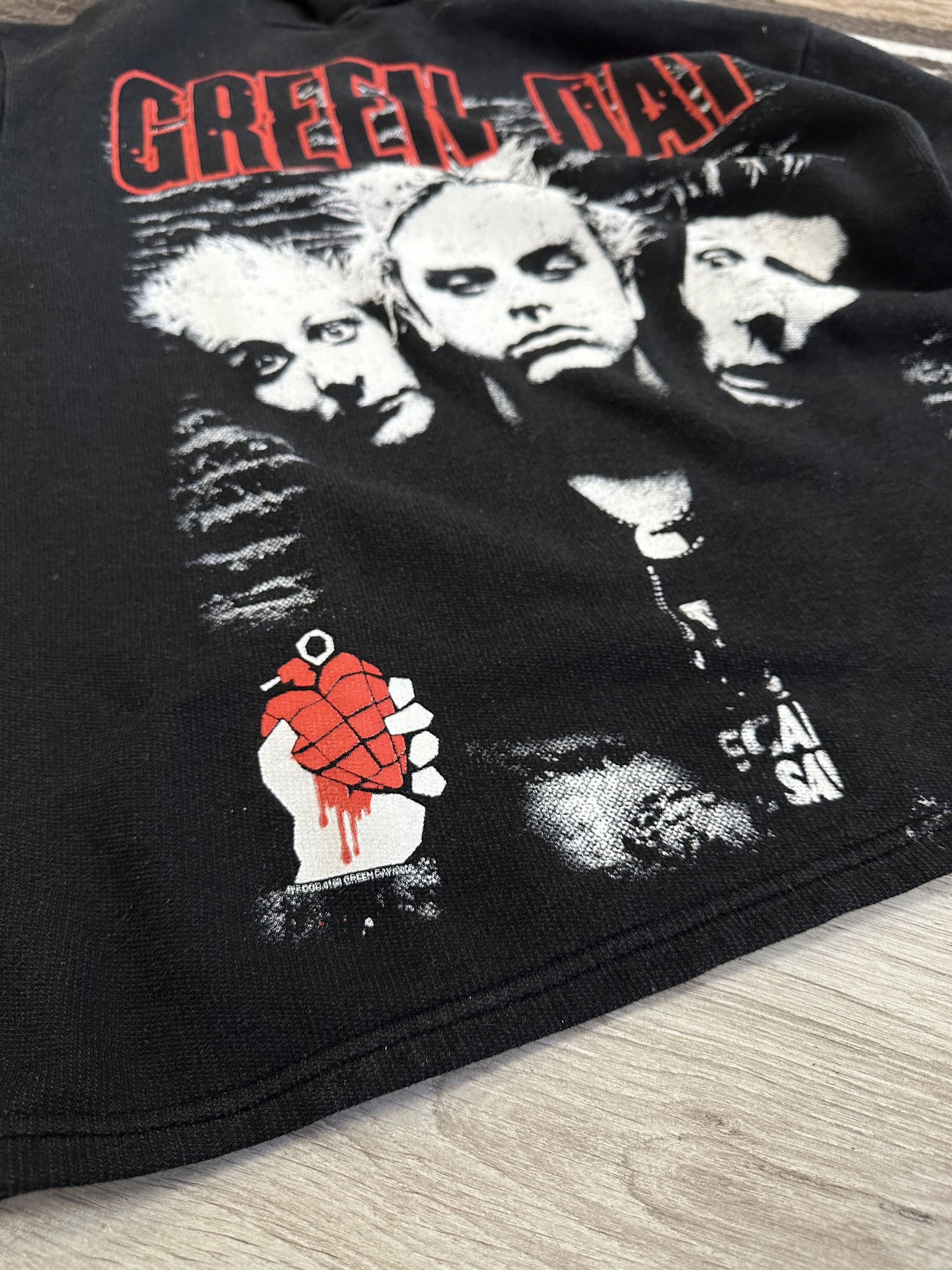 Other Green Day Vintage Full Printed Rock Band Hoodie 6368AC Size US M / EU 48-50 / 2 - 3 Thumbnail