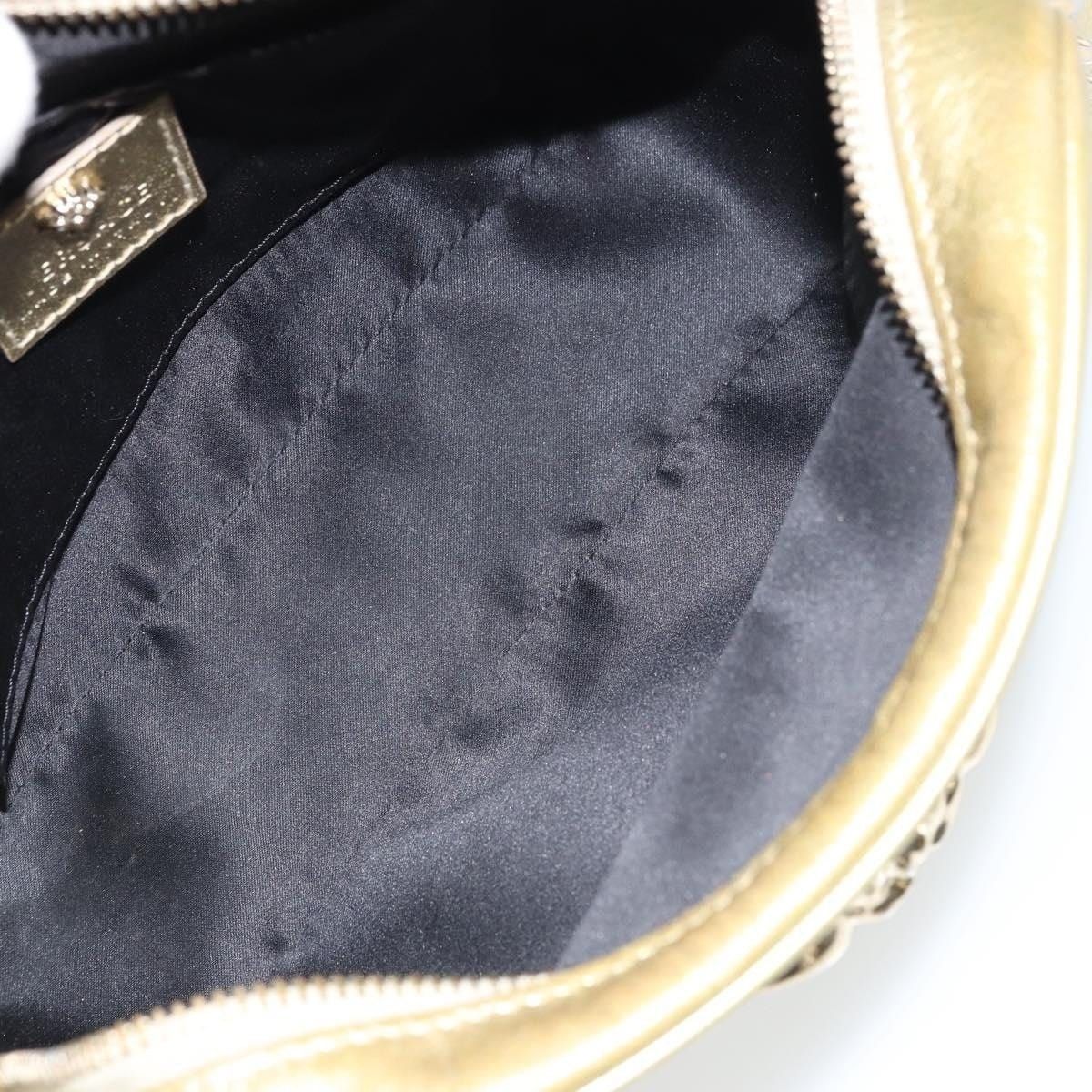 Versace Versace Leather Medusa Shoulder Bag Gold Size ONE SIZE - 5 Thumbnail
