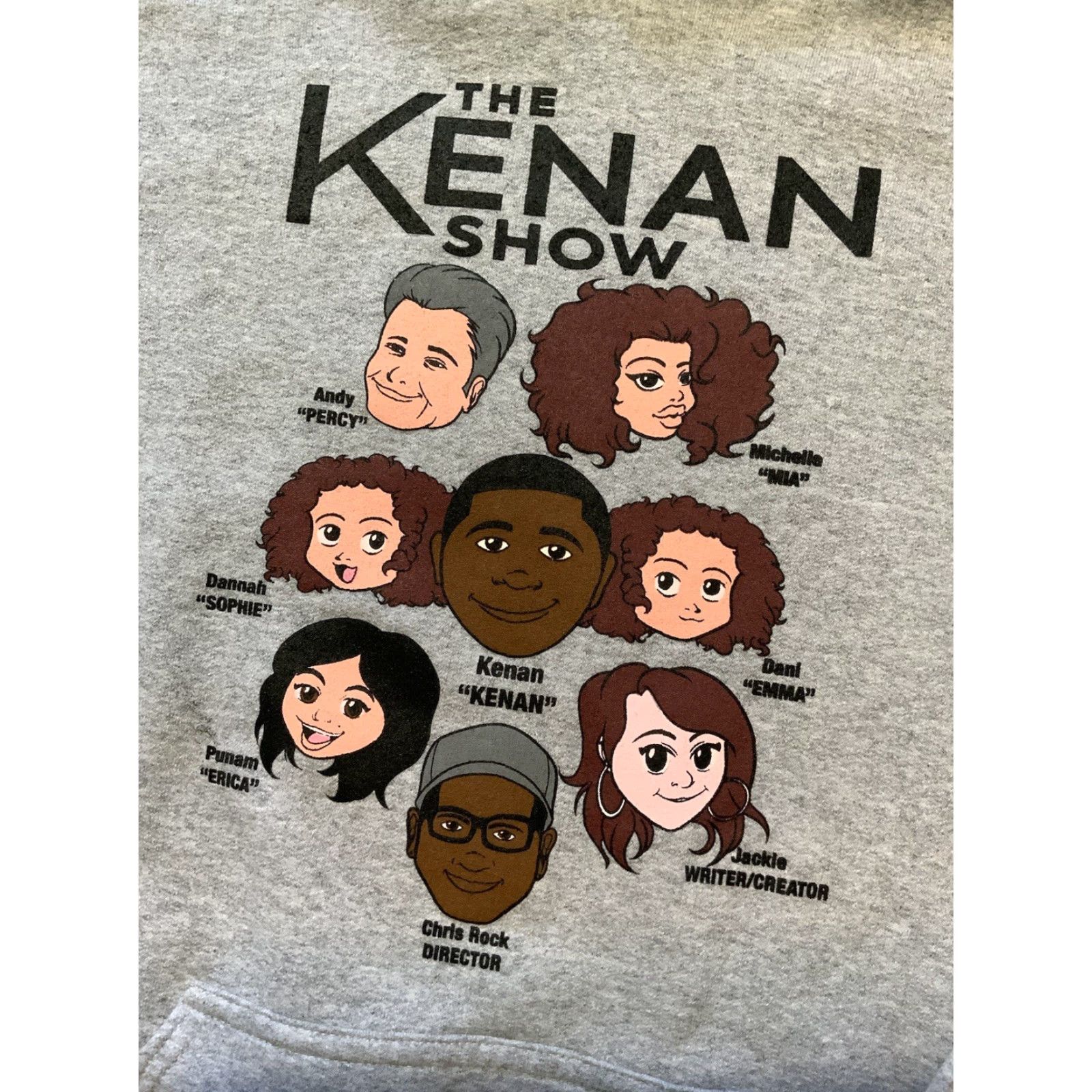 Gildan VINTAGE The Kenan Show Kenan Thompson Chris Rock Sitcom Promo Hoodie M Mens Gray Pullover Rock Theme Sz. M Size US M / EU 48-50 / 2 - 5 Thumbnail