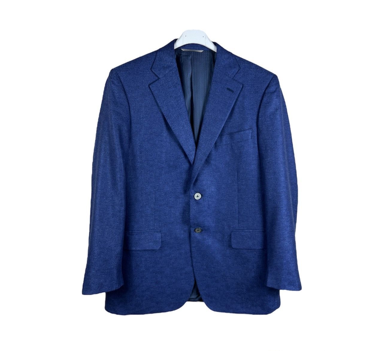 Canali Canali cashmere silk italian exclusive blazer luxury jacket Size US L / EU 52-54 / 3 - 1 Thumbnail