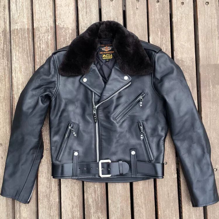 The Real McCoy's real mccoy's black leather motorcycle jacket Size US M / EU 48-50 / 2 - 1 Thumbnail
