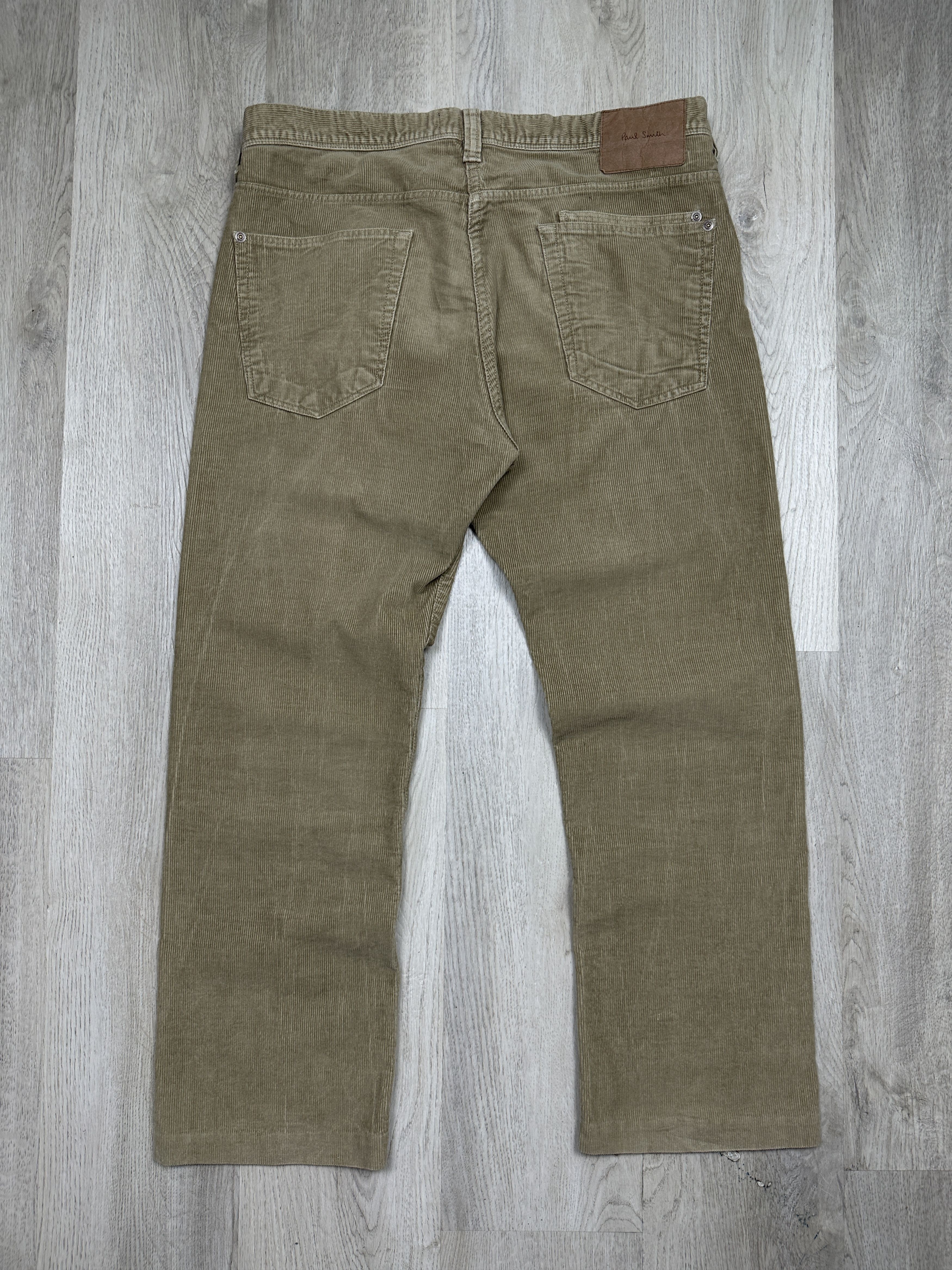 Paul Smith × Vintage Paul Smith Jeans Mens Corduroy Denim Pants Jeans Size US 32 / EU 48 - 8 Thumbnail