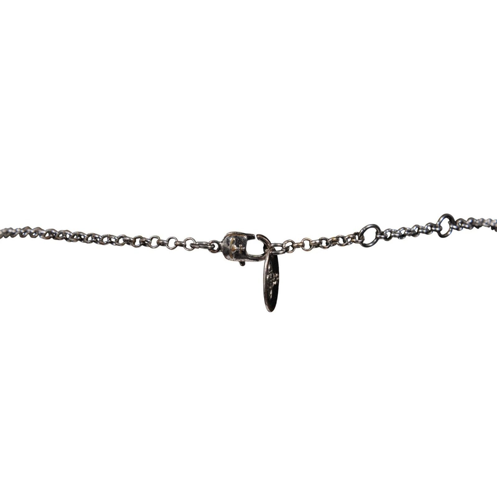 Vivienne Westwood Tiny Orb Pendant Necklace Silver Platinum Size ONE SIZE - 5 Thumbnail