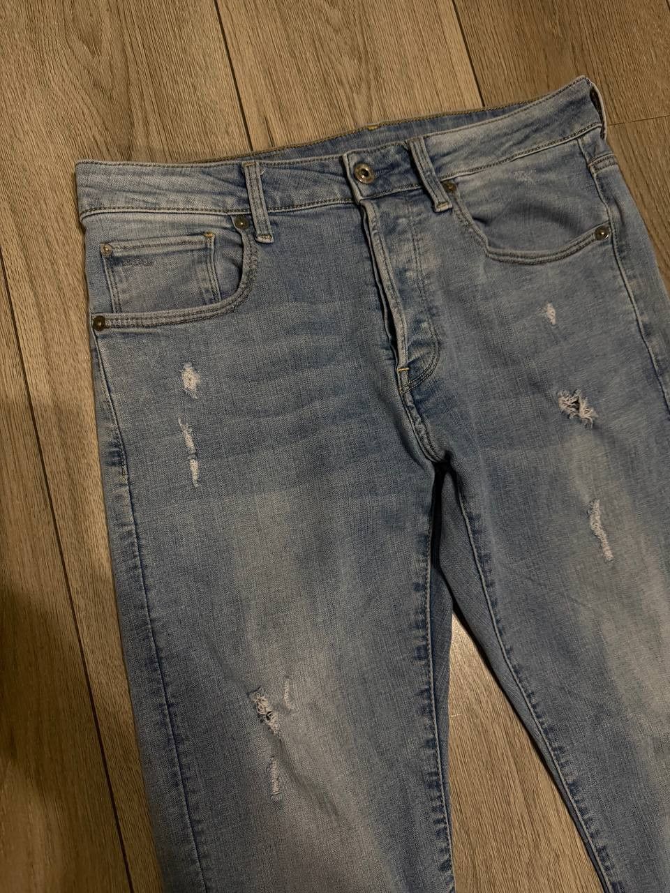 G-Star G Star Raw 3301 Jeans Men Blue Slim size 30x32 Size US 30 / EU 46 - 3 Thumbnail
