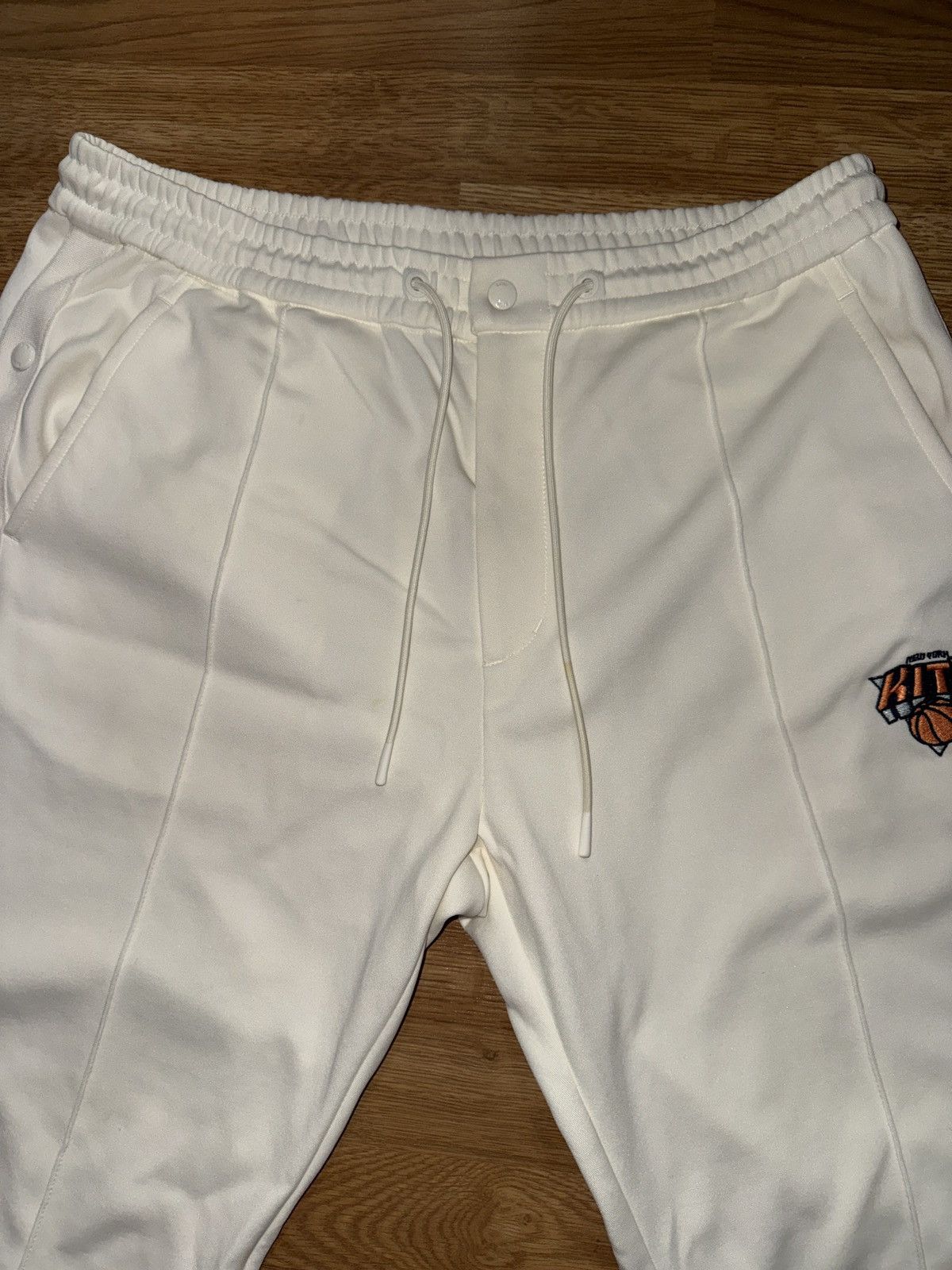 Kith × NBA Kith x New York Knicks tear-away / snap track pants Size US 34 / EU 50 - 8 Thumbnail