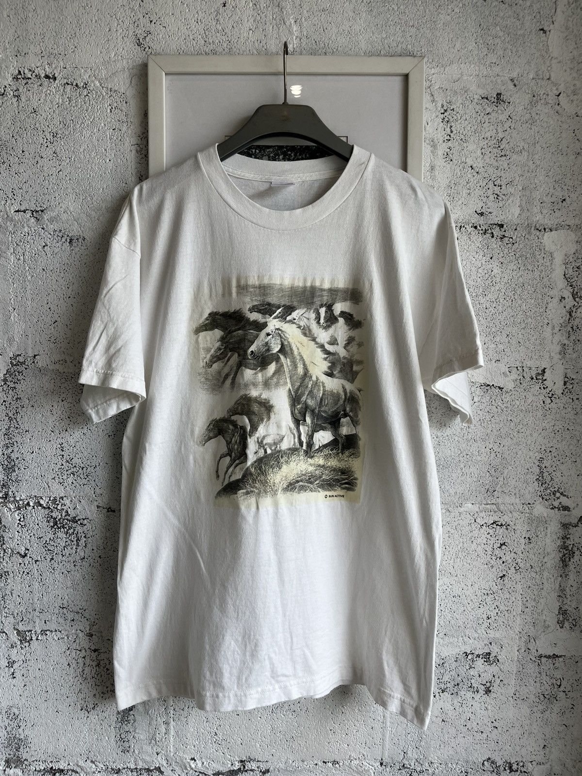 Vintage Vintage Horses SUN ACTIVE Tshirt Size US L / EU 52-54 / 3 - 2 Thumbnail