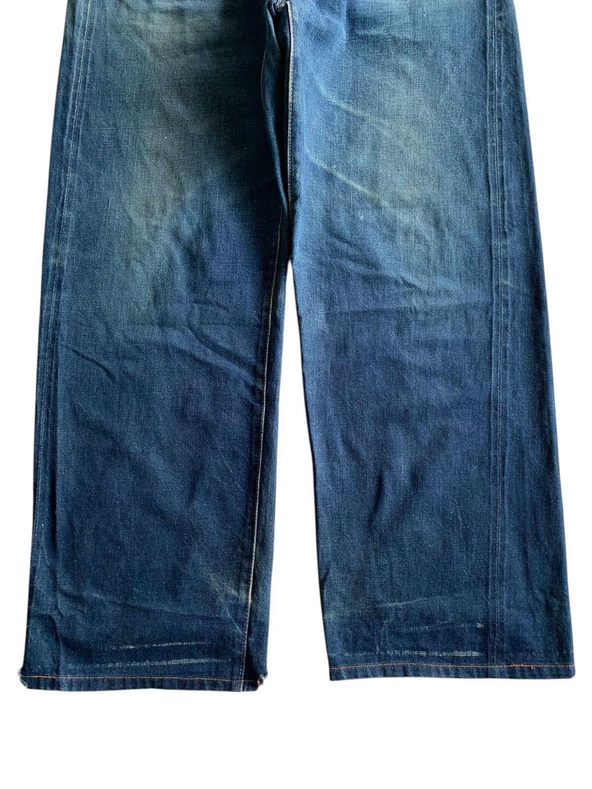 Sugar Cane VINTAGE SUGAR CANE SELVEDGE BUCKLE BACK BAGGY JAPANESE DENIM Size US 34 / EU 50 - 7 Thumbnail