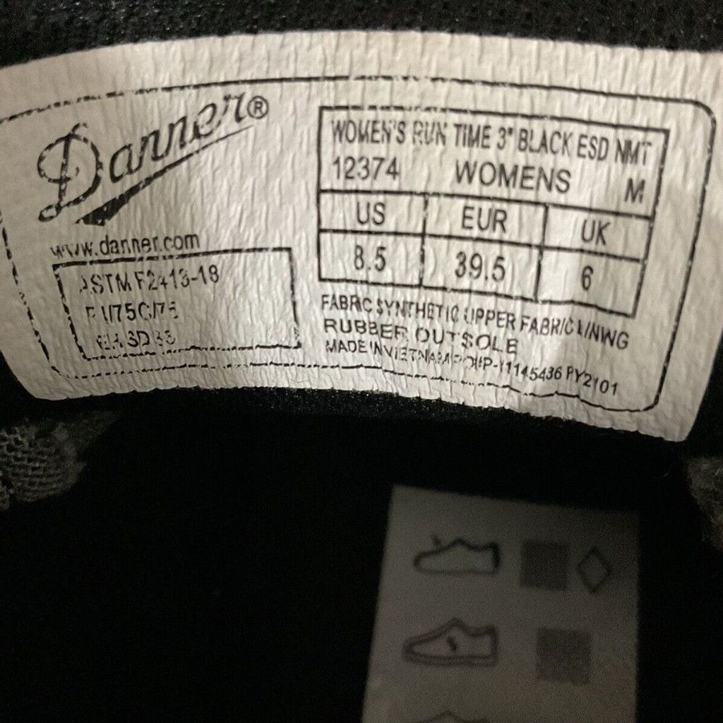 Danner Danner ESD Oil/Slip Resistant Work Sneakers Women Size 8.5 Size US 8.5 / IT 38.5 - 2 Thumbnail