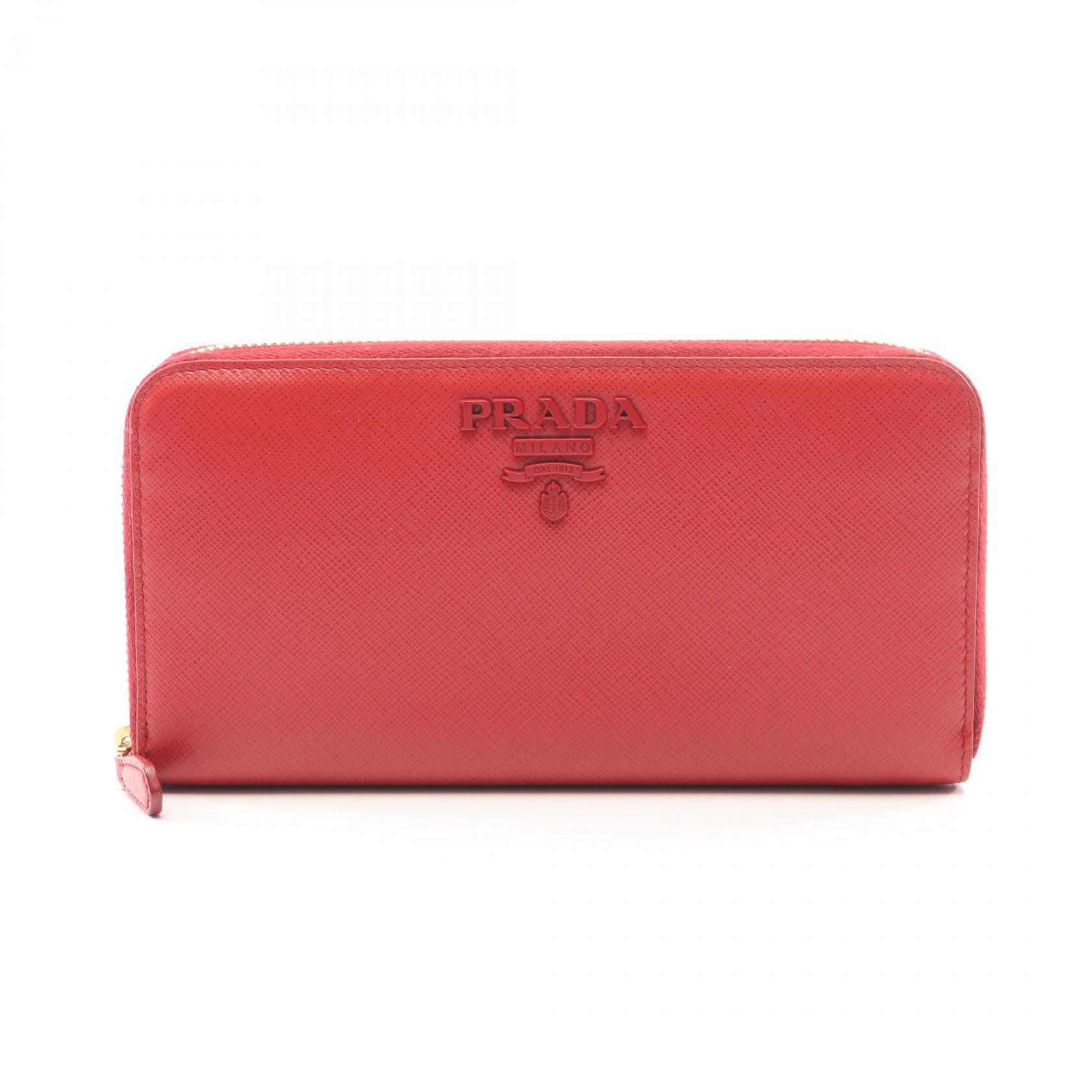 Prada Prada Prada Leather Long Wallet Leather Long Wallet DUTY FREE for USA Size ONE SIZE - 1 Thumbnail