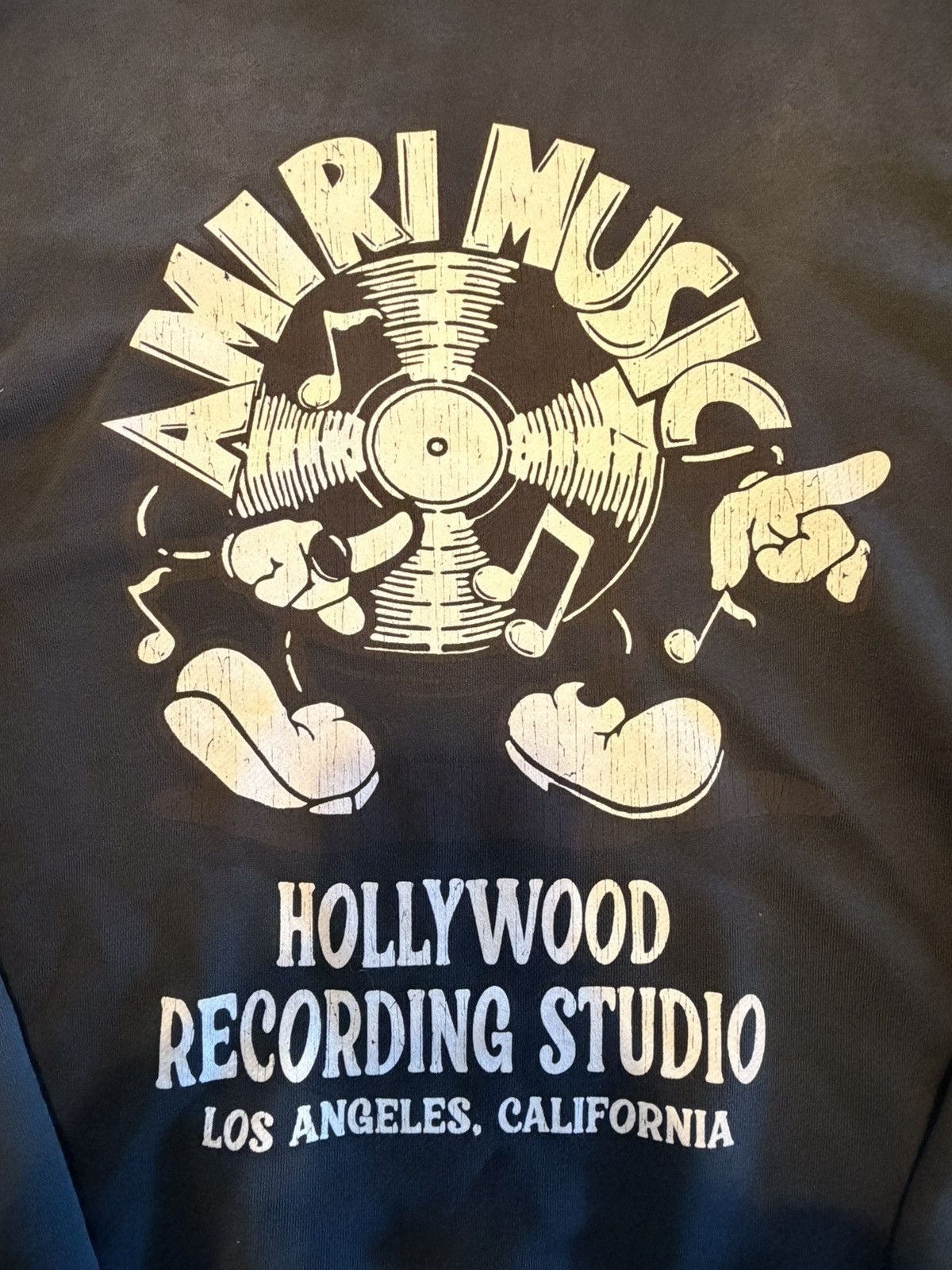 Amiri AMIRI MUSIC RECORD CREWNECK SWEATSHIRT Size US L / EU 52-54 / 3 - 3 Thumbnail