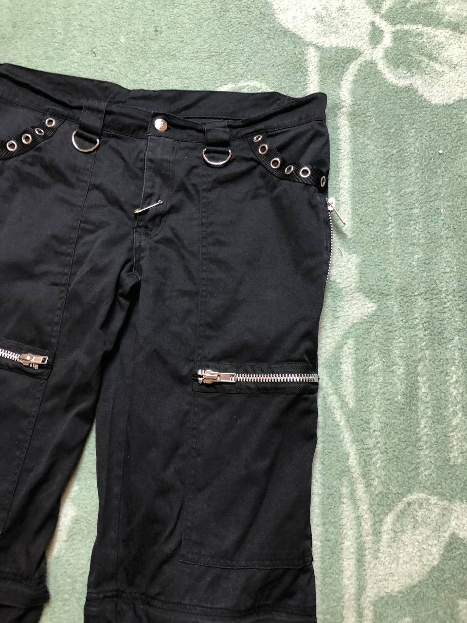 Vintage Vintage black denim pants Y2K Living Dead Souls Size US 38 / EU 54 - 10 Thumbnail