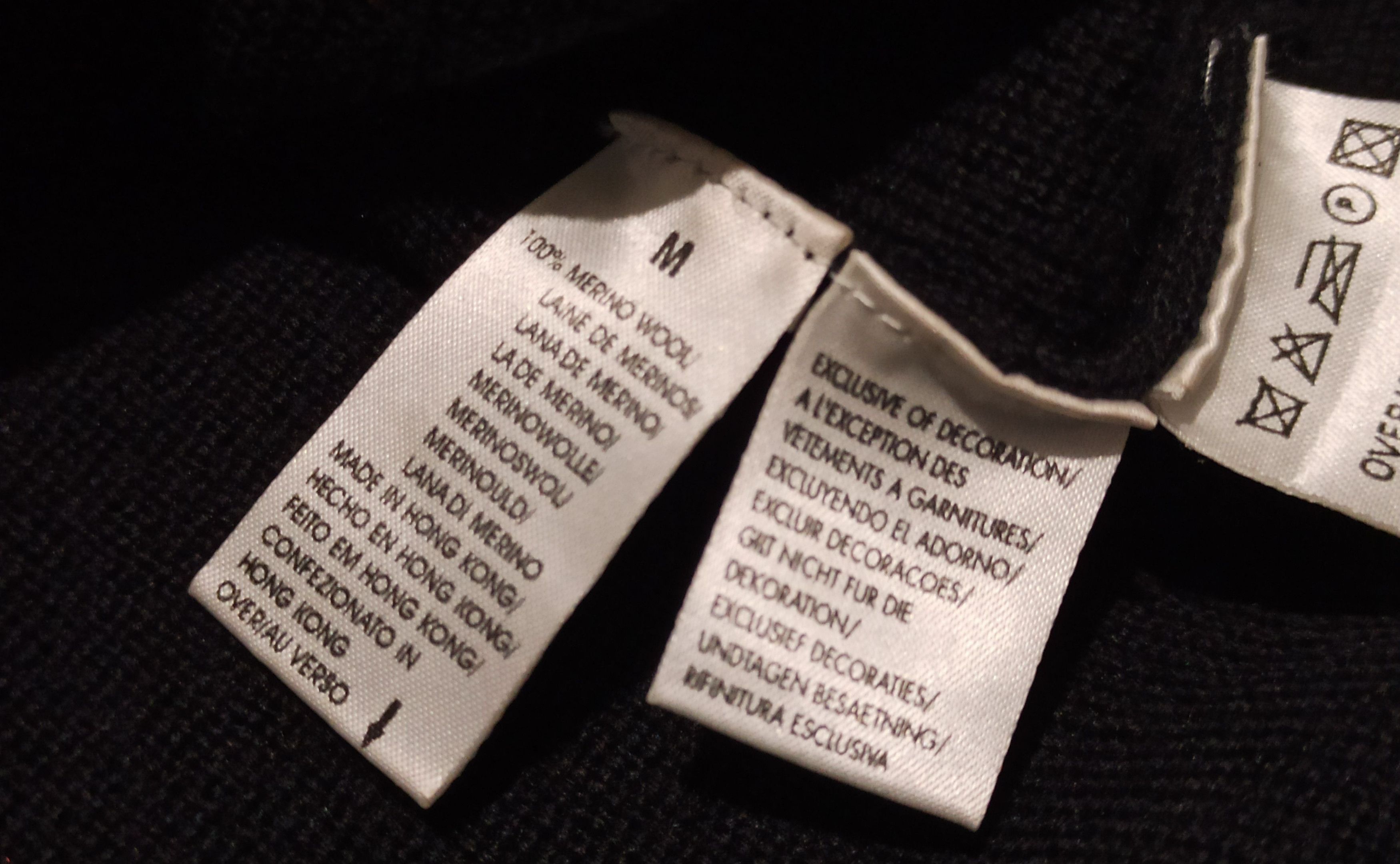 Liz Claiborne Liz Claiborne Vintage Black Beaded Merino Wool Cardigan Size M / US 6-8 / IT 42-44 - 4 Thumbnail