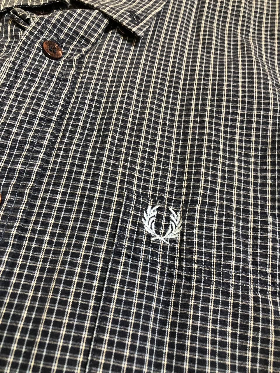 Fred Perry Vintage FRED PERRY Cotton Plaid Button Down Shirt Size US L / EU 52-54 / 3 - 7 Thumbnail