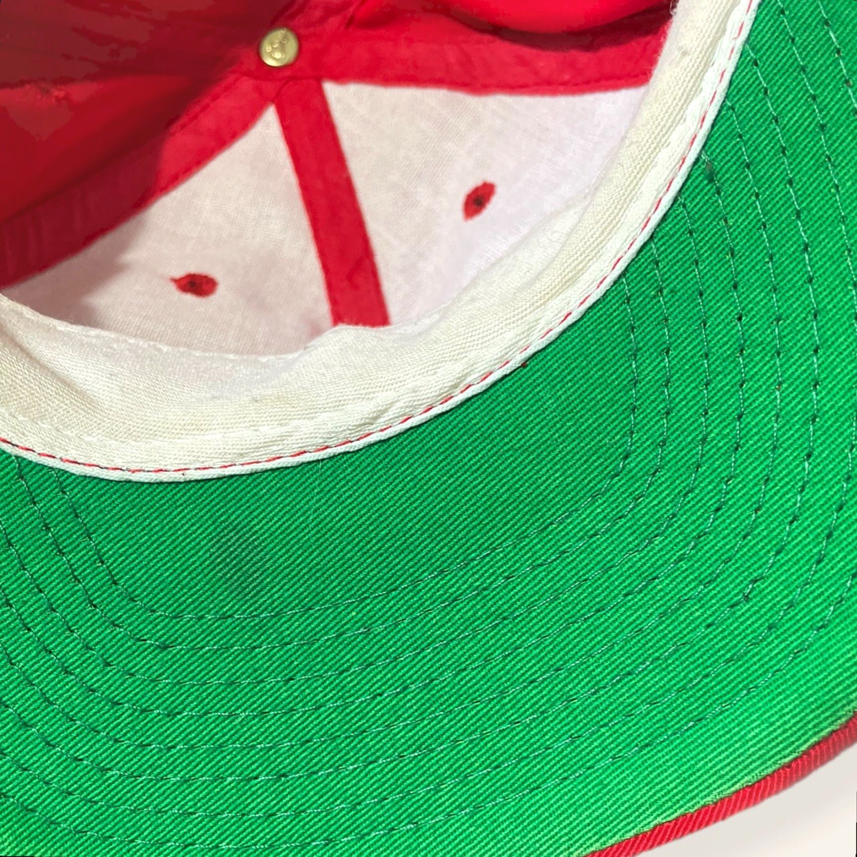 Vintage VINTAGE Macy’s Mens Hat Cap Red One Size Most Valuable Dad Snapback Size ONE SIZE - 7 Thumbnail