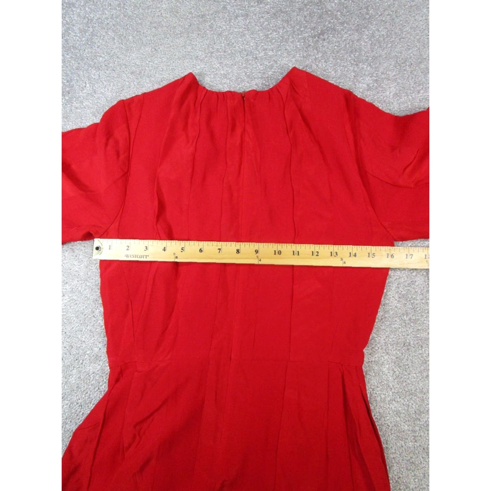 Everlane Everlane Dress Womens 0 Red Maxi Dress A-Line Womens Red Maxi Casual 0 Everlane Size XS / US 0-2 / IT 36-38 - 6 Thumbnail