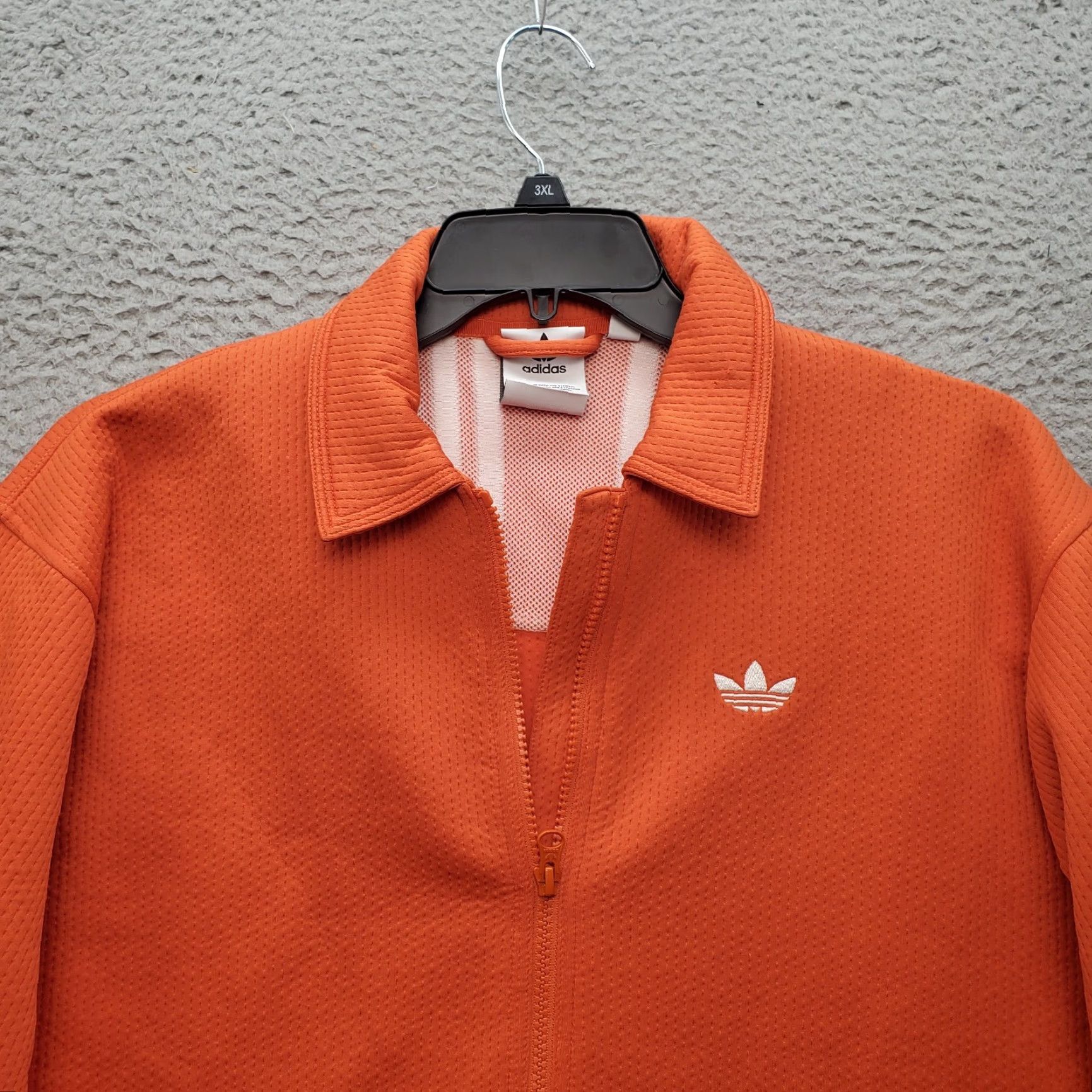 Adidas VTG Adidas Skateboard Jacket Mens S Orange Long Sleeve Collared Zipper EUC Shirt Size US S / EU 44-46 / 1 - 3 Thumbnail