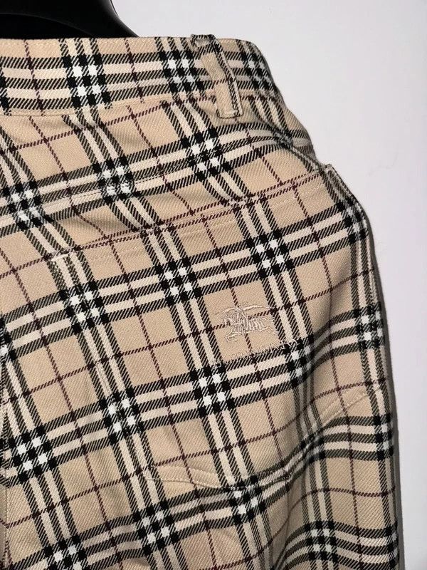 Burberry VINTAGE CHECKERED PANTS Size 28" / US 6 / IT 42 - 6 Thumbnail